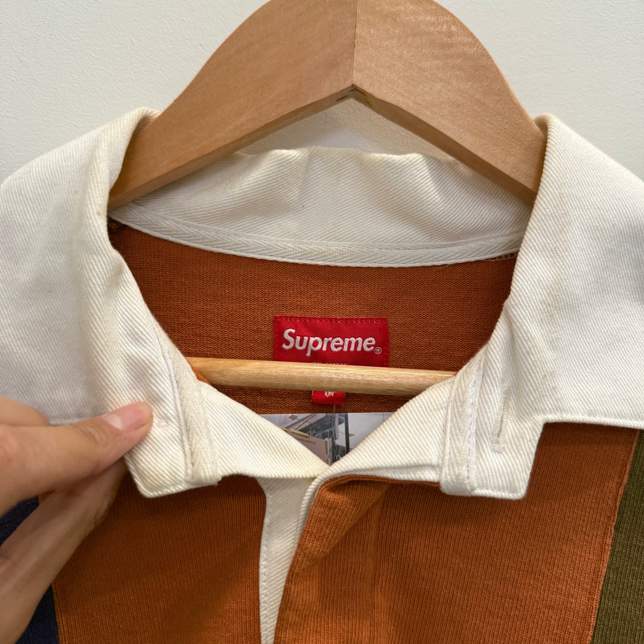 Supreme Tri-Toned Rubgy Polo (Size M)