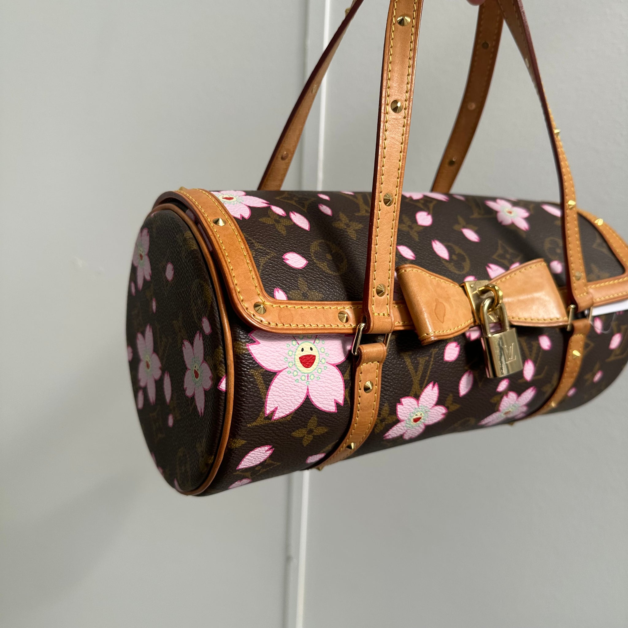 Louis Vuitton Takashi Murakami Cherry Blossom Papillon Bag