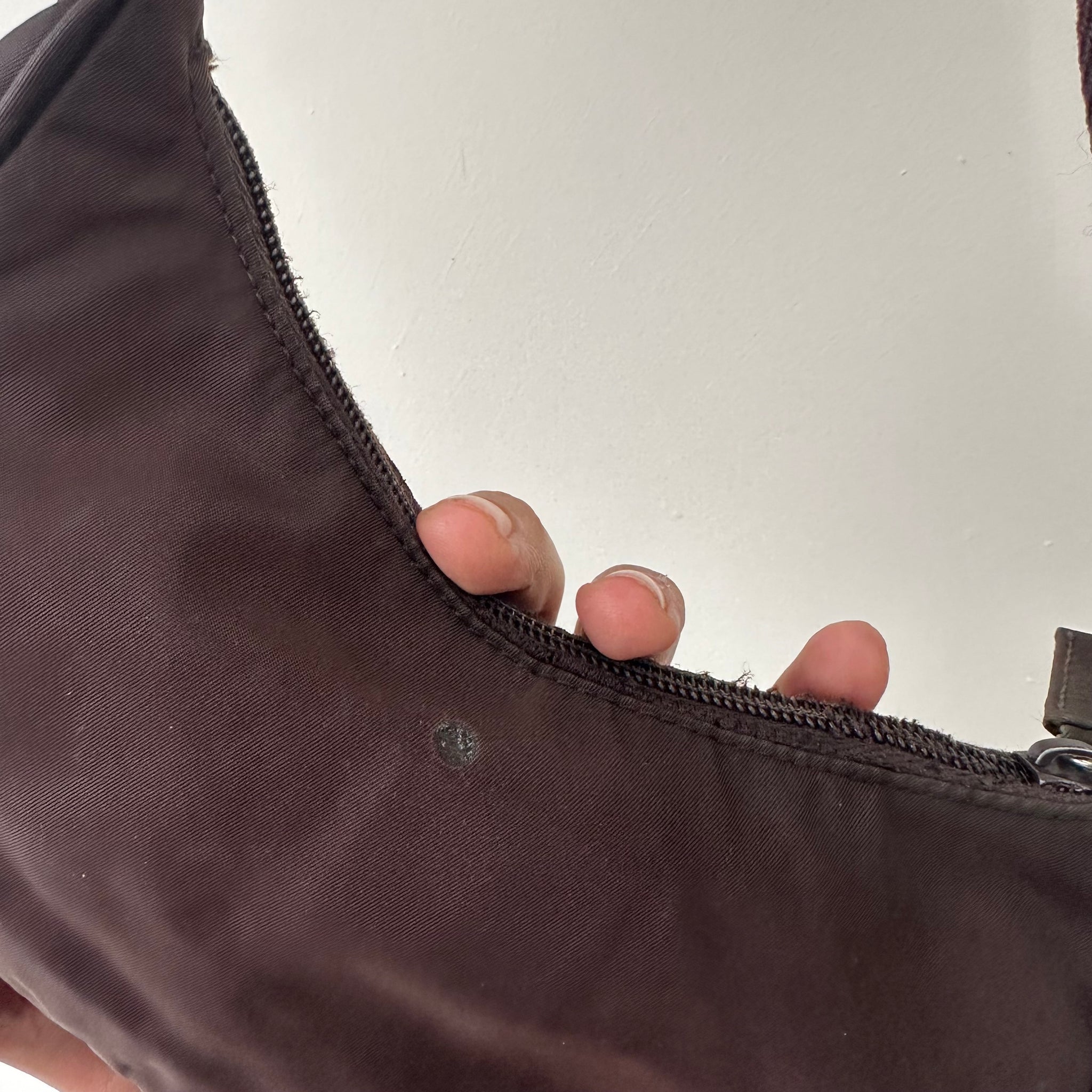Prada Hobo Shoulder Bag Brown