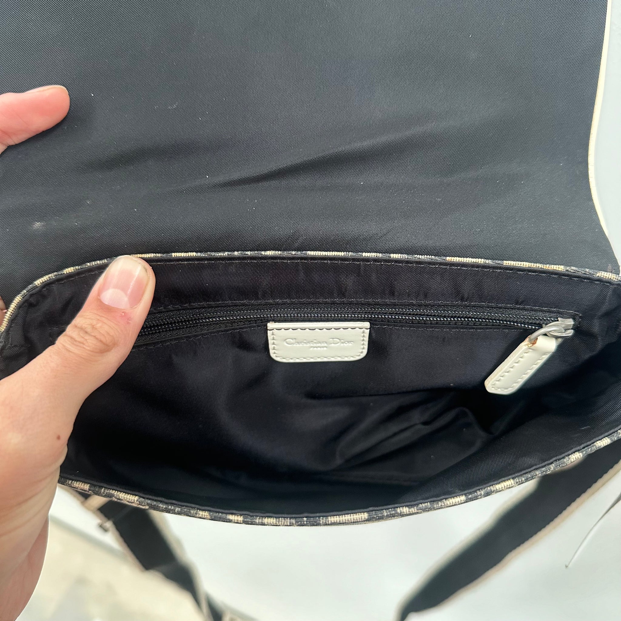 Dior Oblique Trotter Crossbody Bag