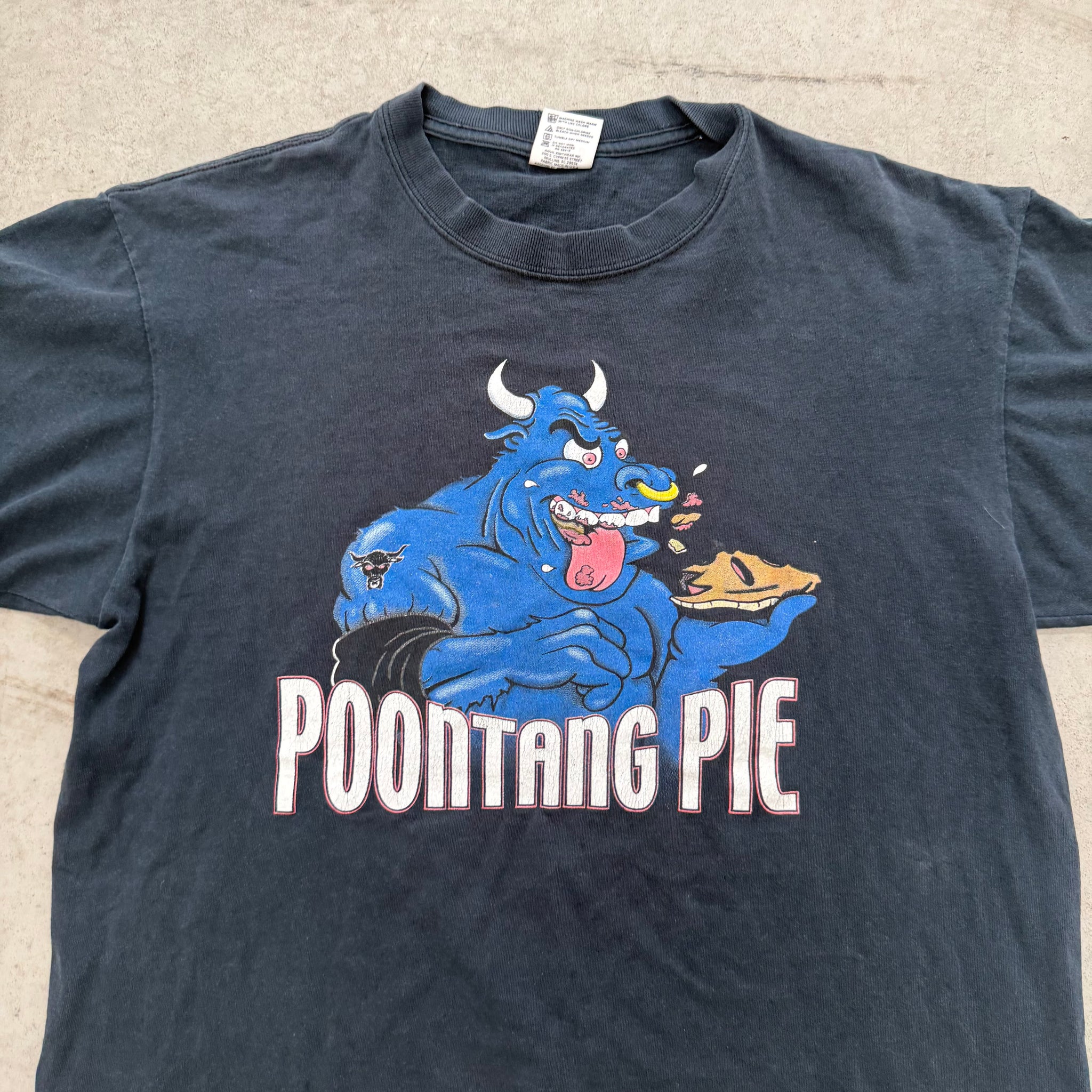 Vintage WWE The Rock "Pootang Pie" T Shirt (Size L)