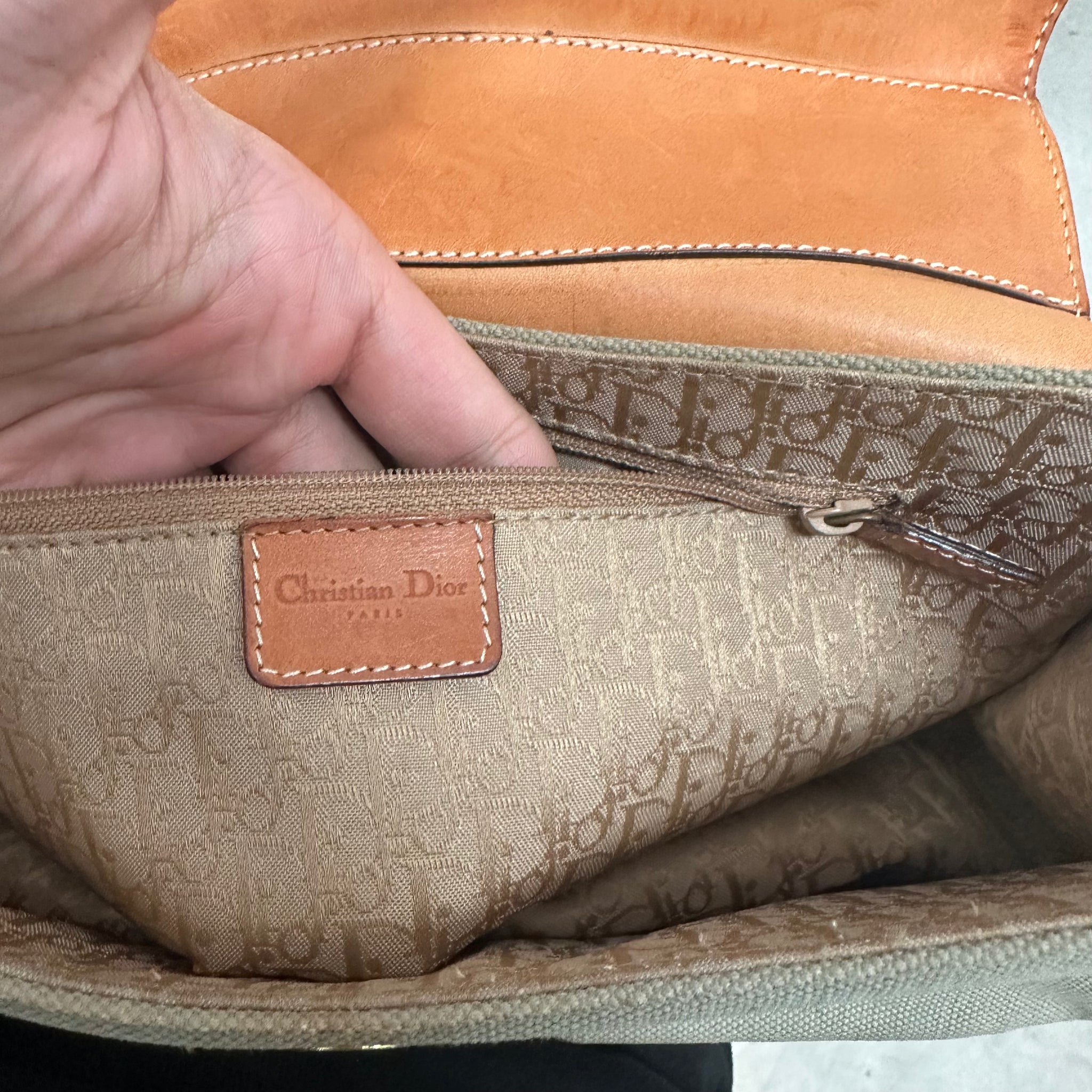 Christian Dior Green Street Chic Columbus Bag