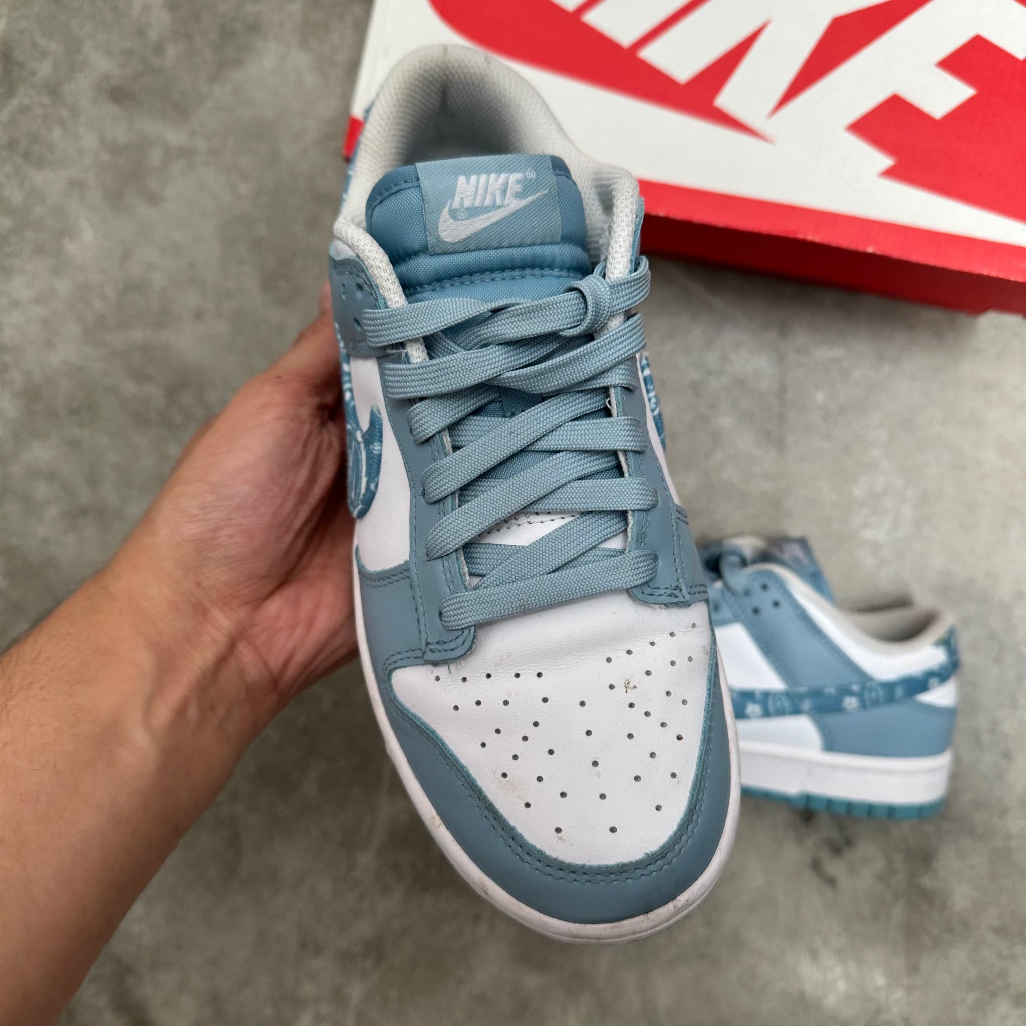 Nike Dunk Low "Blue Paisley" US7 W