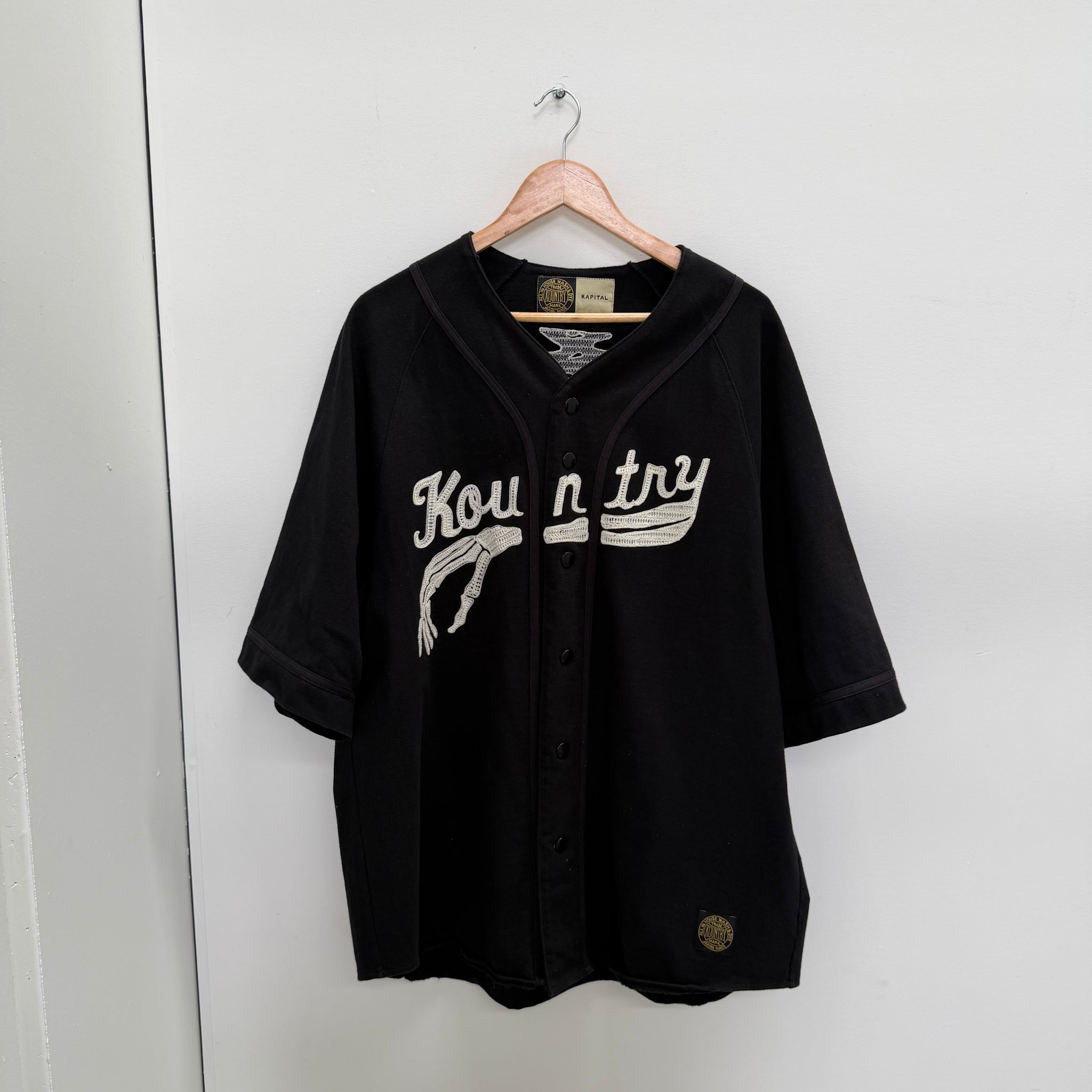 Kapital 16 Densed Jersey Baseball Shirt (fits L-XL)