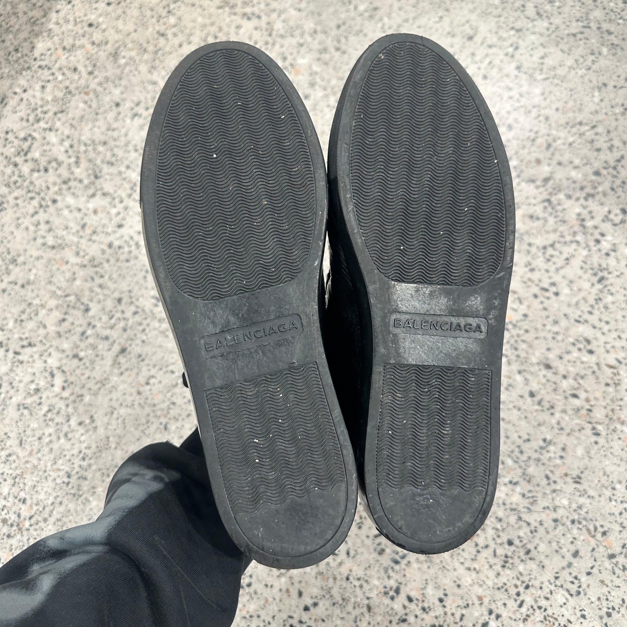 Balenciaga Black Arena High Black Leather (EU42 / US9)