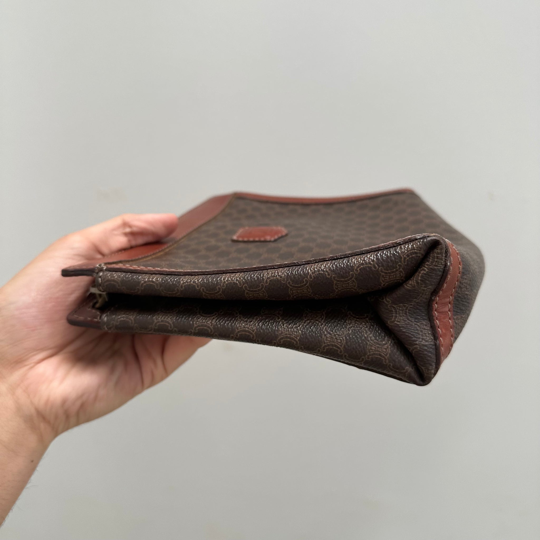 Celine Macadam Print Clutch/Pouch