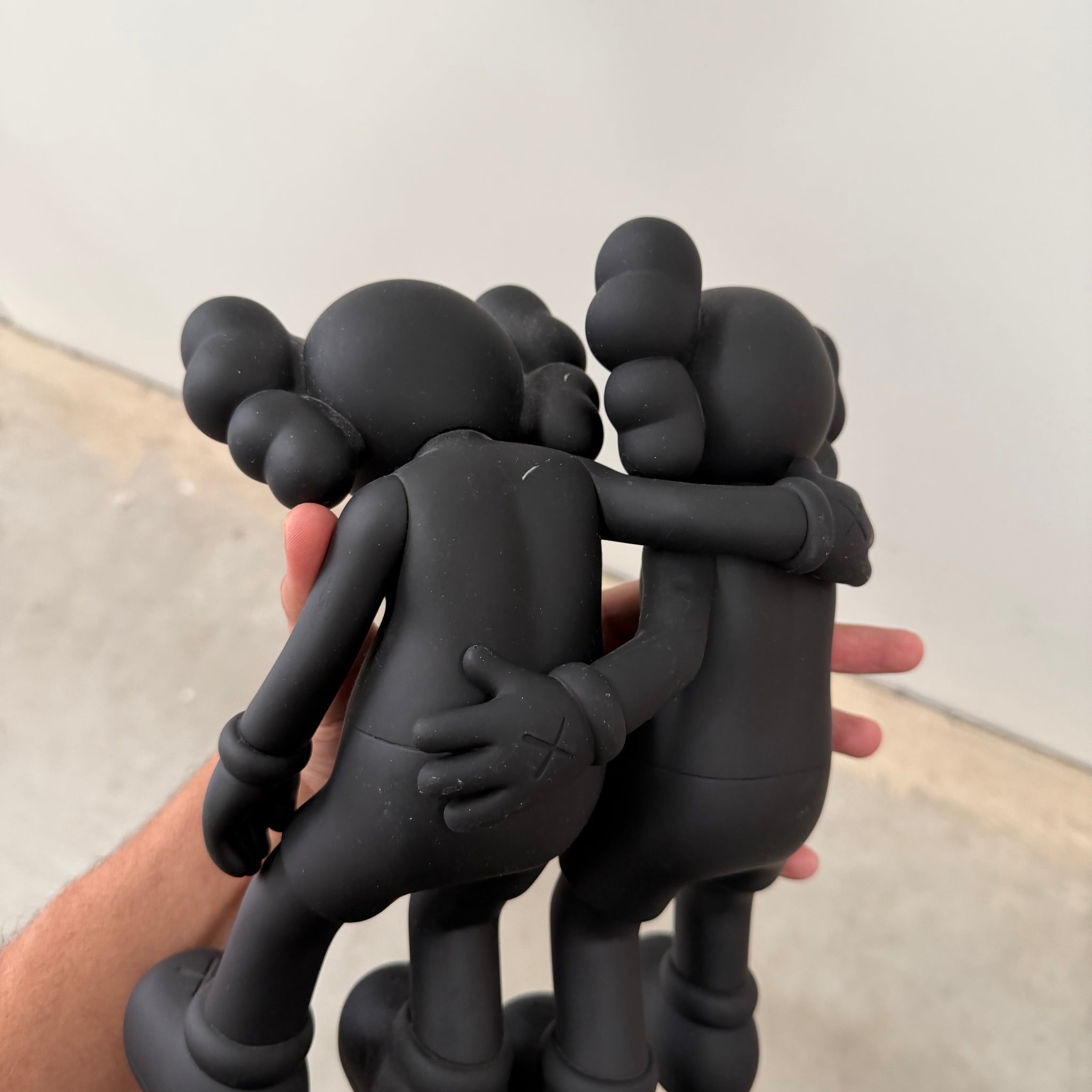 Kaws Along the Way Vinyl Figure Black