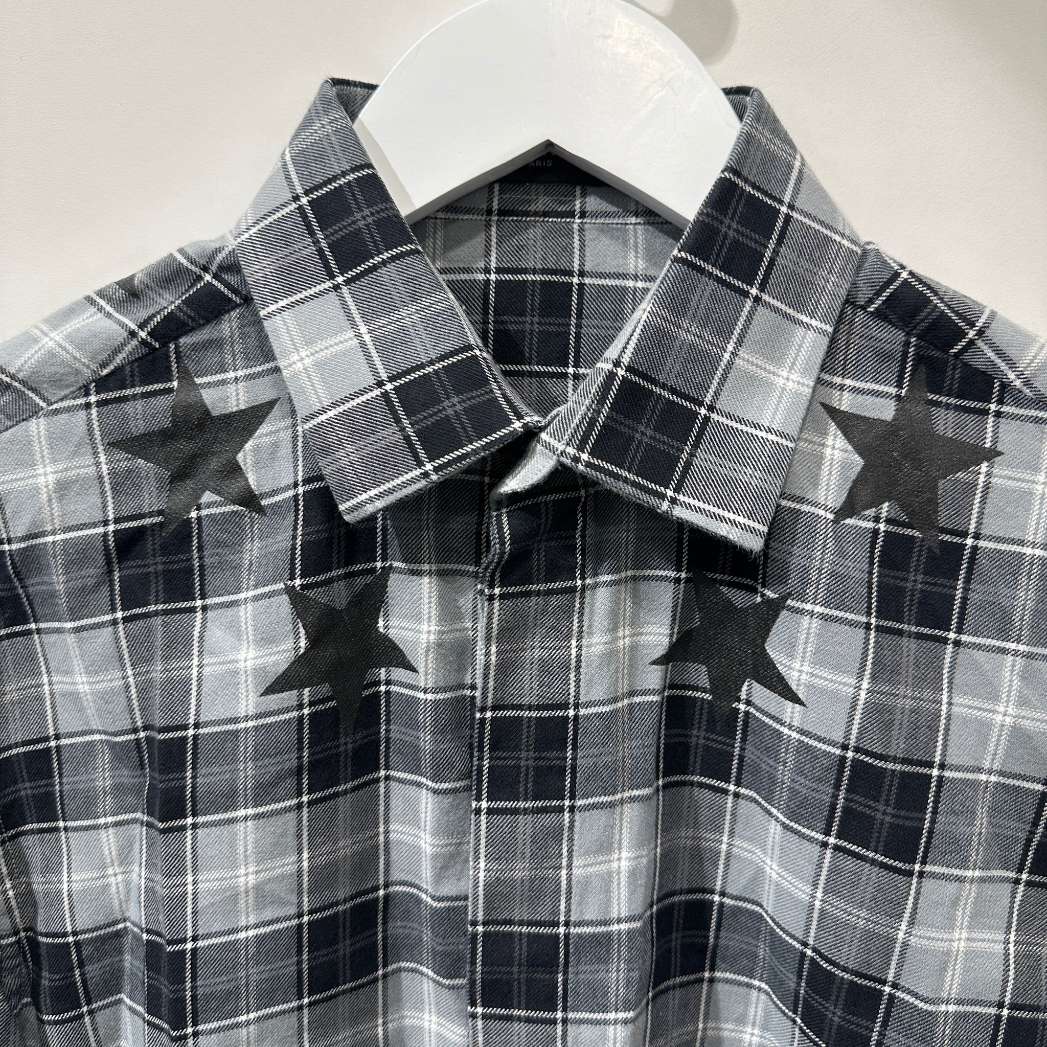 Givenchy Stars Flannel Button Up Shirt (Size S)