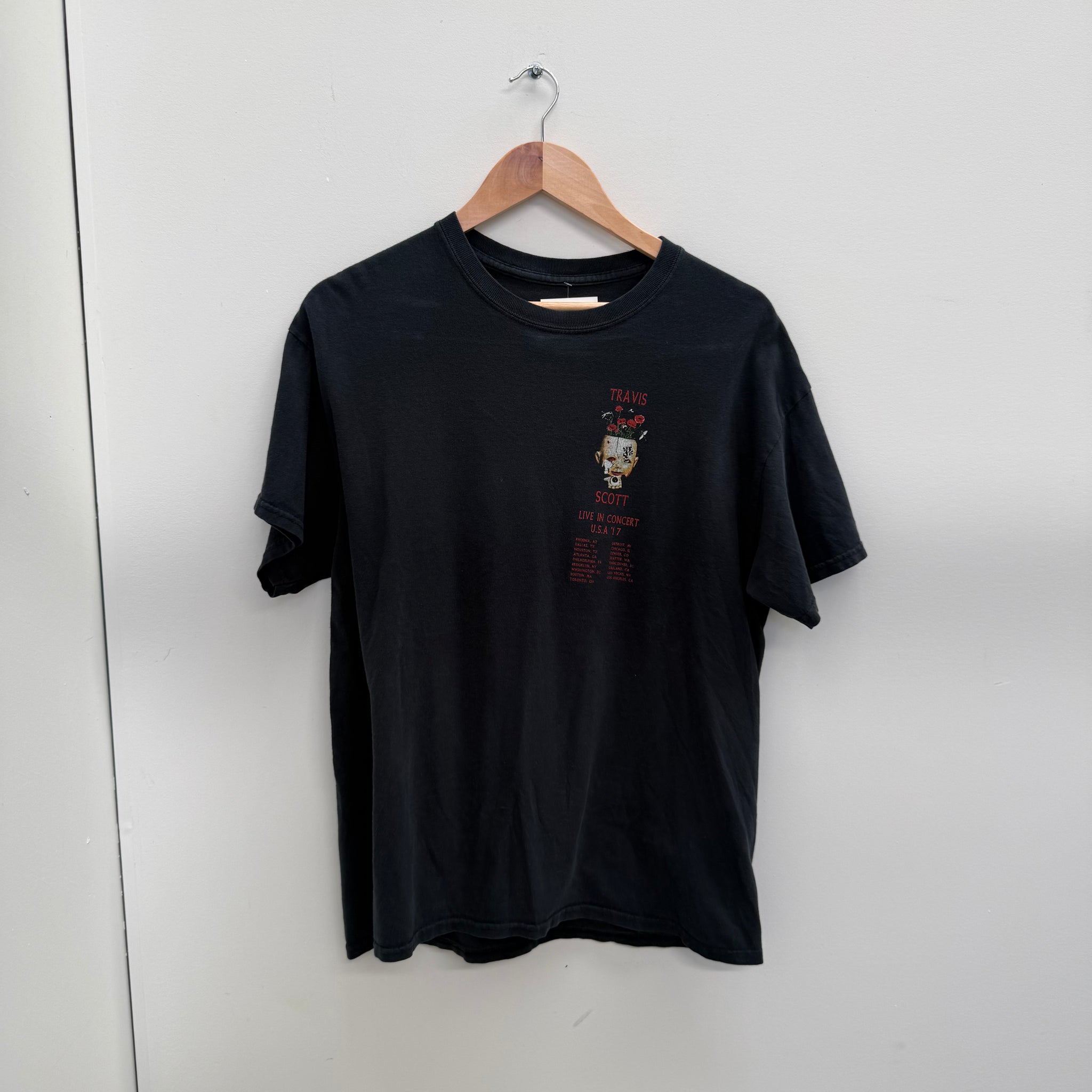 Travis Scott Damn 2017 Live T Shirt (Size L)