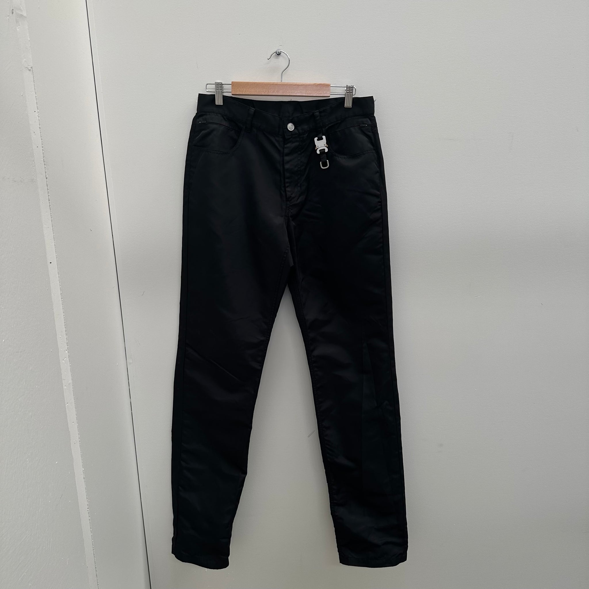 1017 ALYX 9SM Buckle Detailed Straight Leg Pants