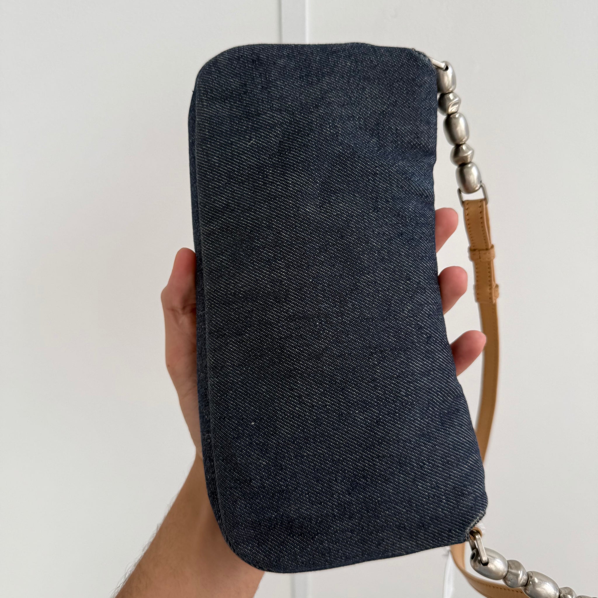 Dior Malice Denim Shoulder Bag