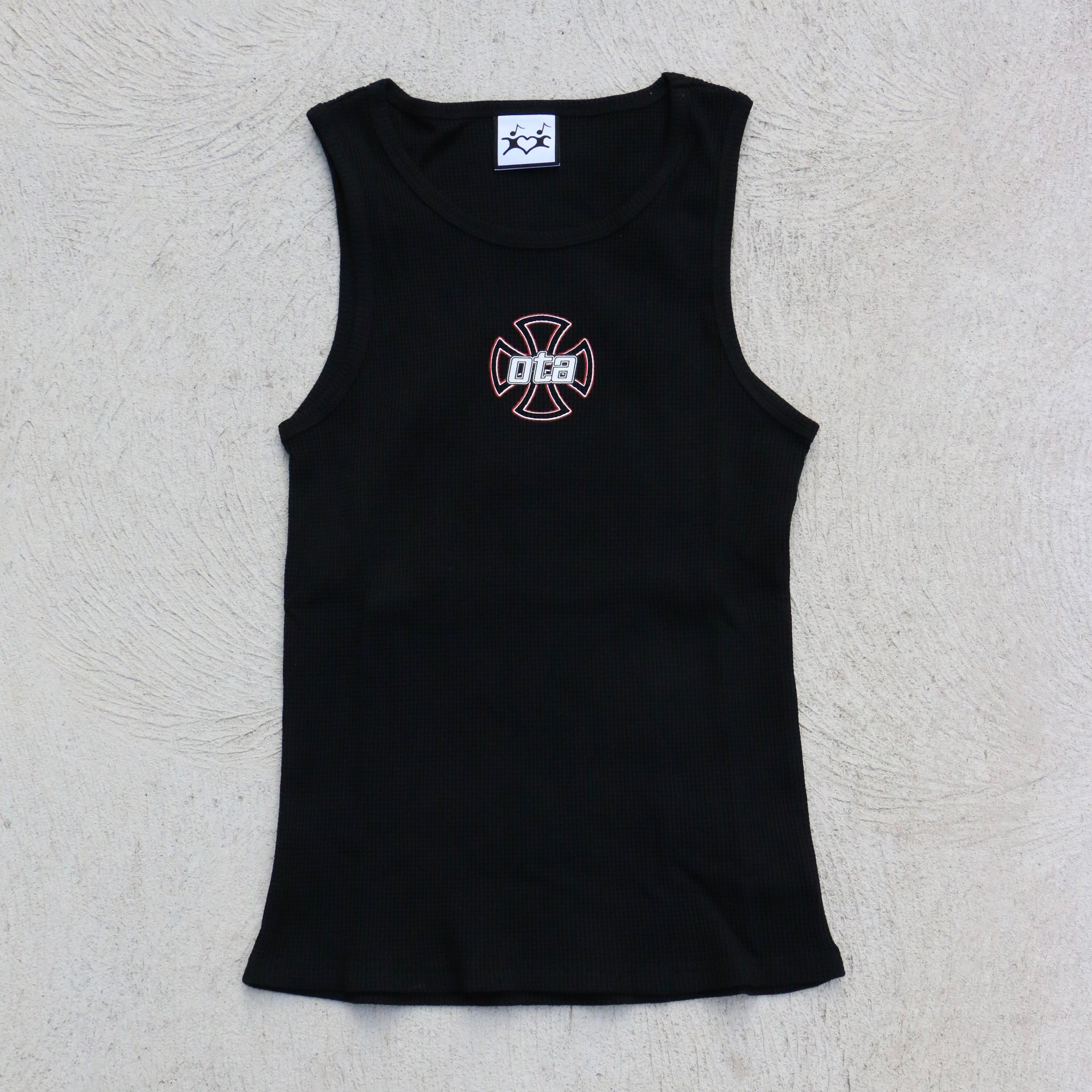 On The Arm Martydom Tank Top Black