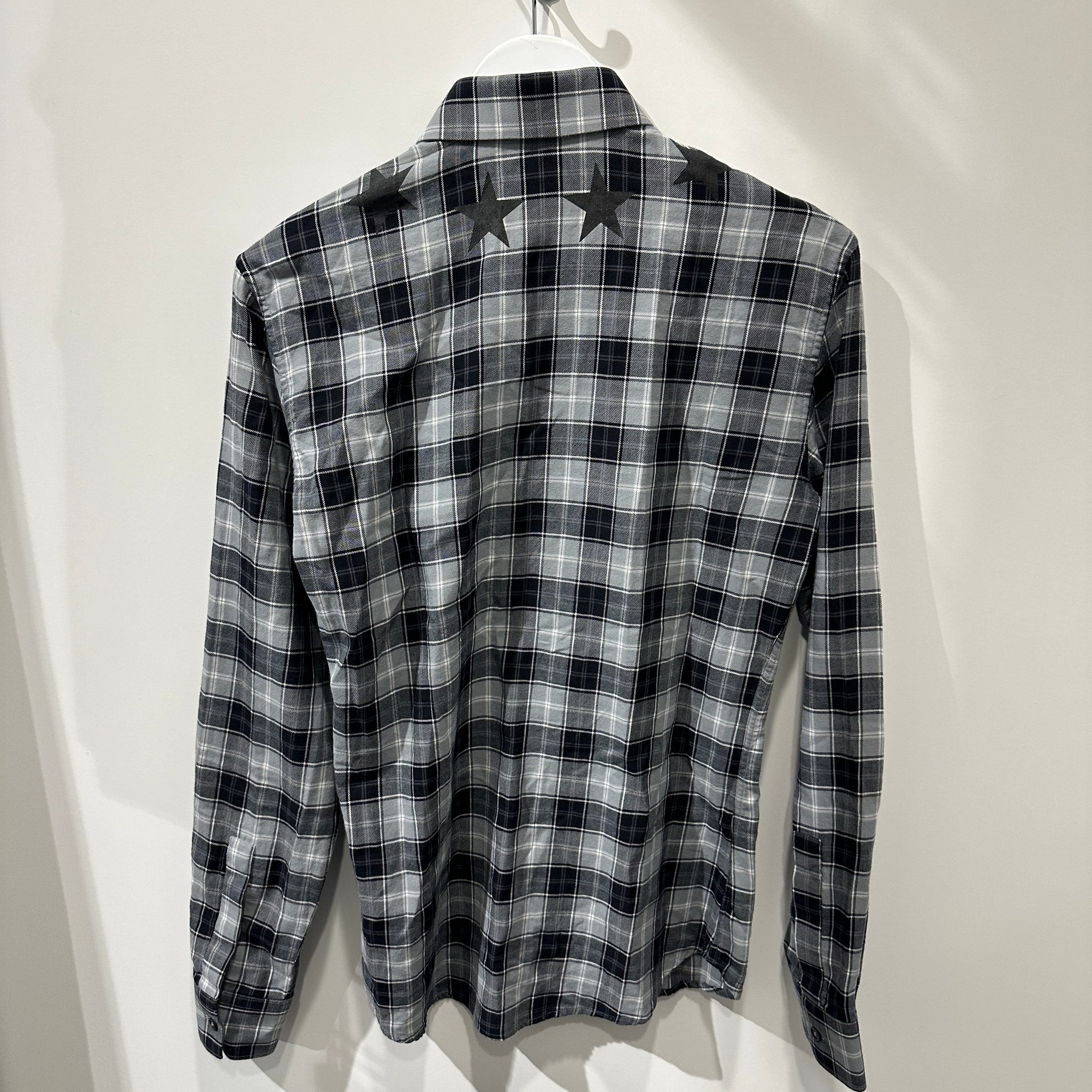 Givenchy Stars Flannel Button Up Shirt (Size S)