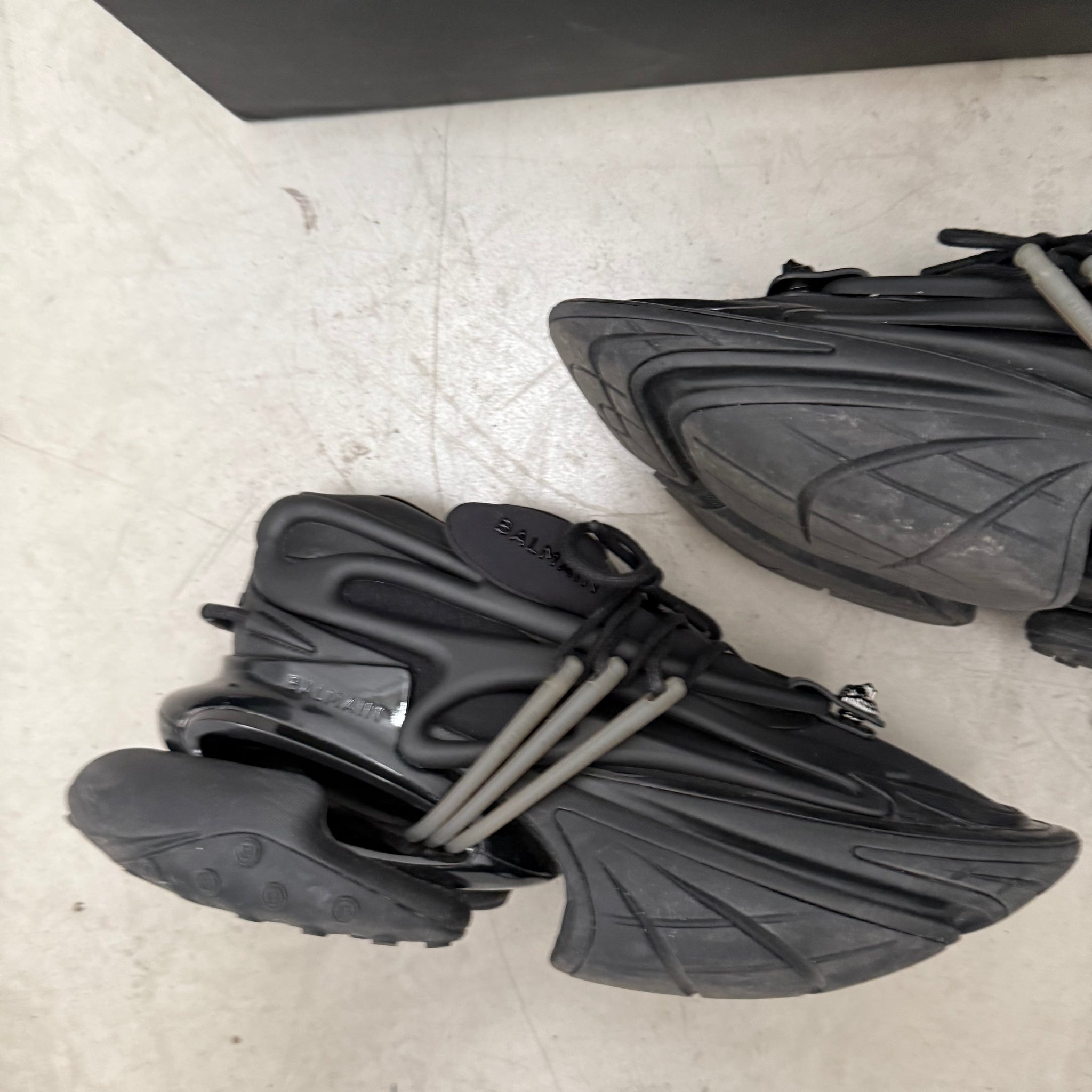 Balmain Unicorn Sneakers BLACK (Size 43 / US10)