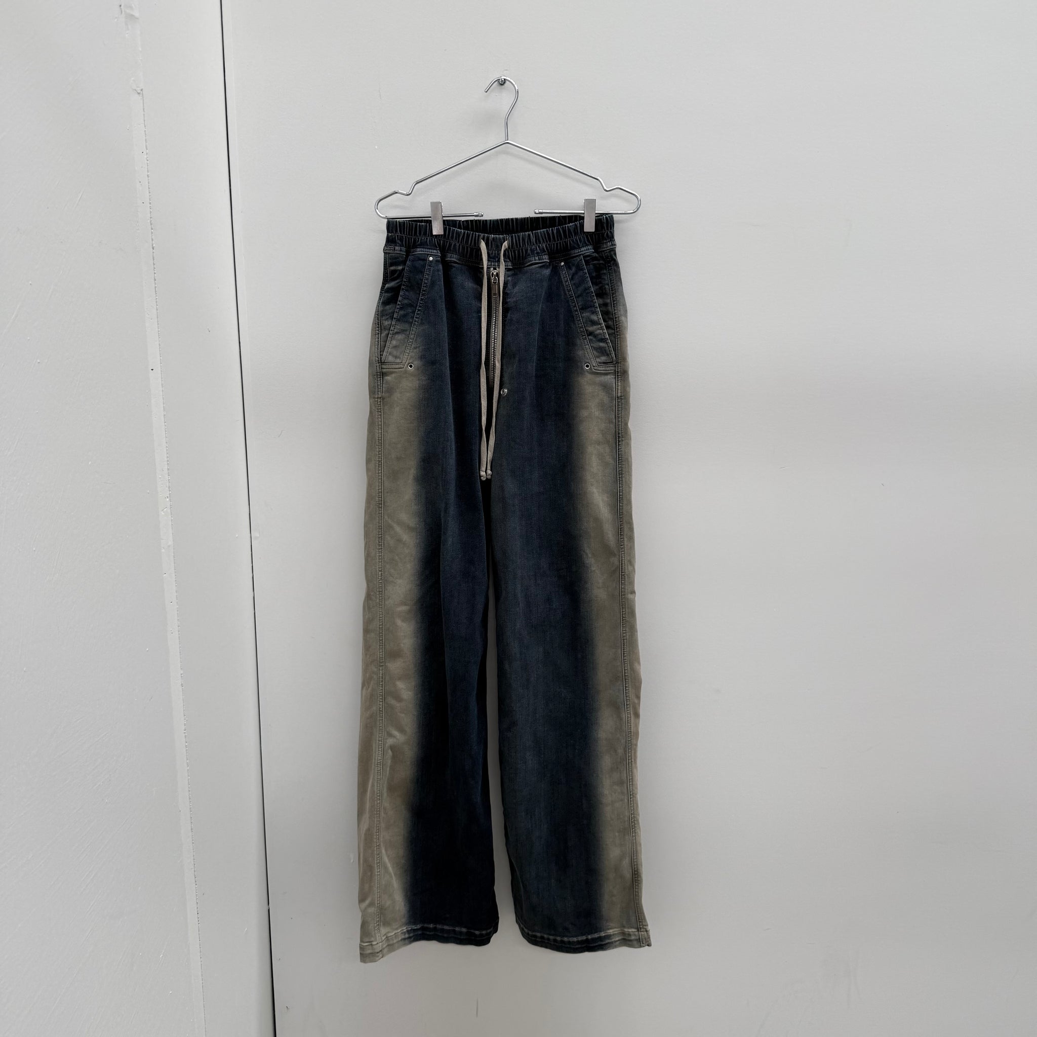 Rick Owens DRKSHDW Geth Belas Wide Denim Pant (Size S)