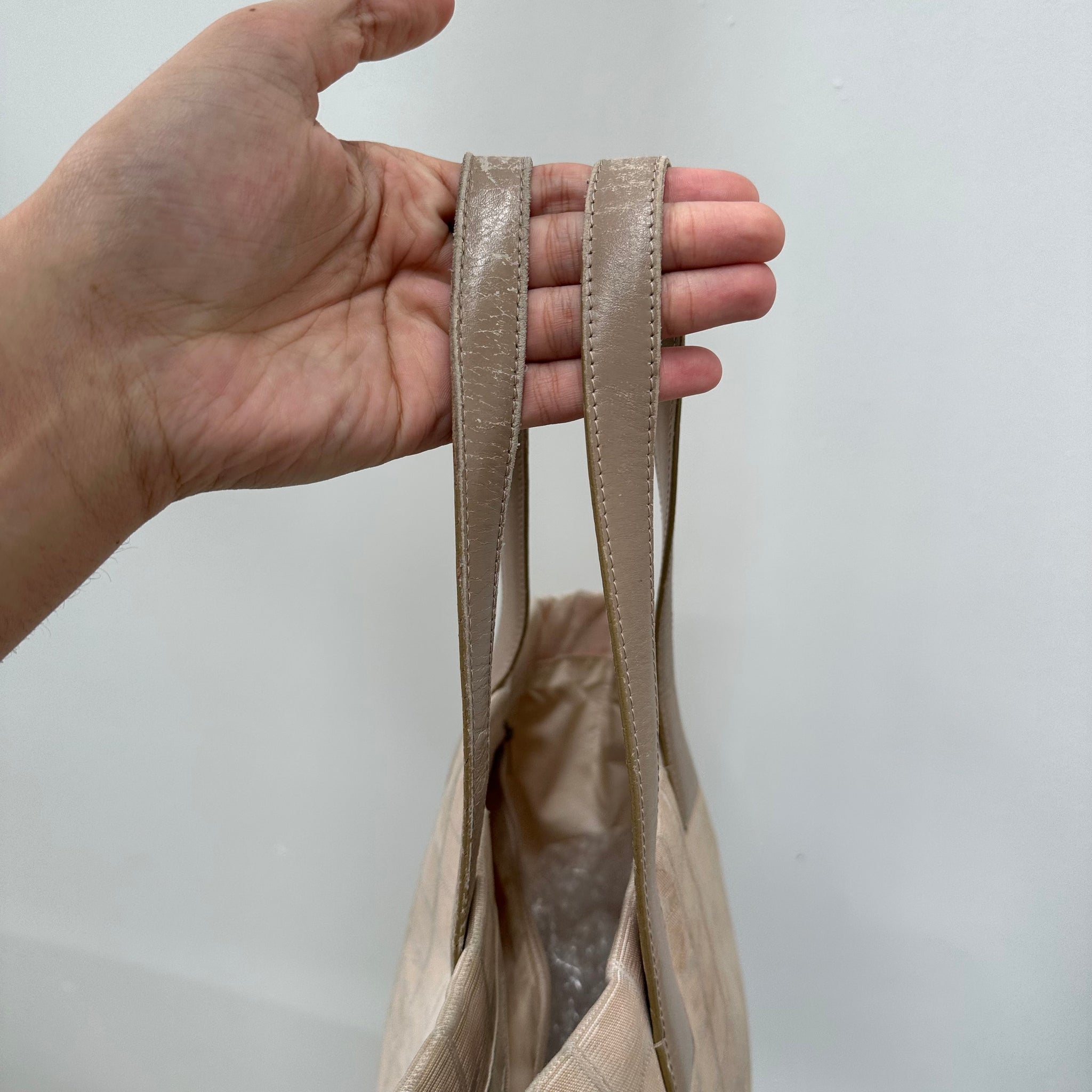 Chanel Nylon Tote Bag Beige