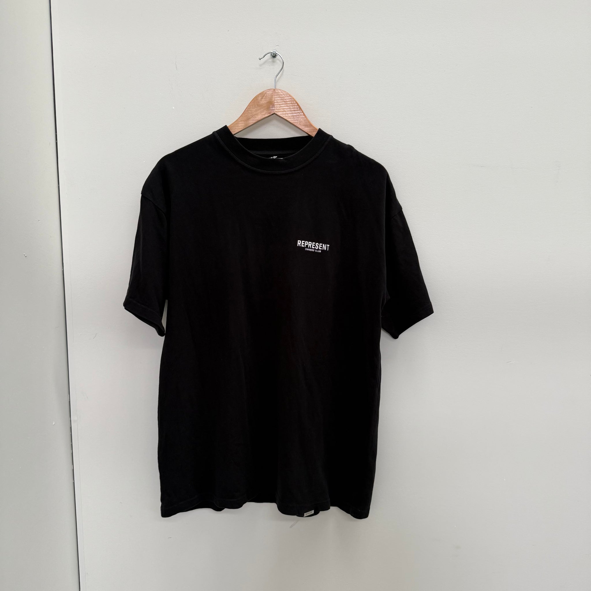 Represent Owner's Club Black T Shirt (Size M)