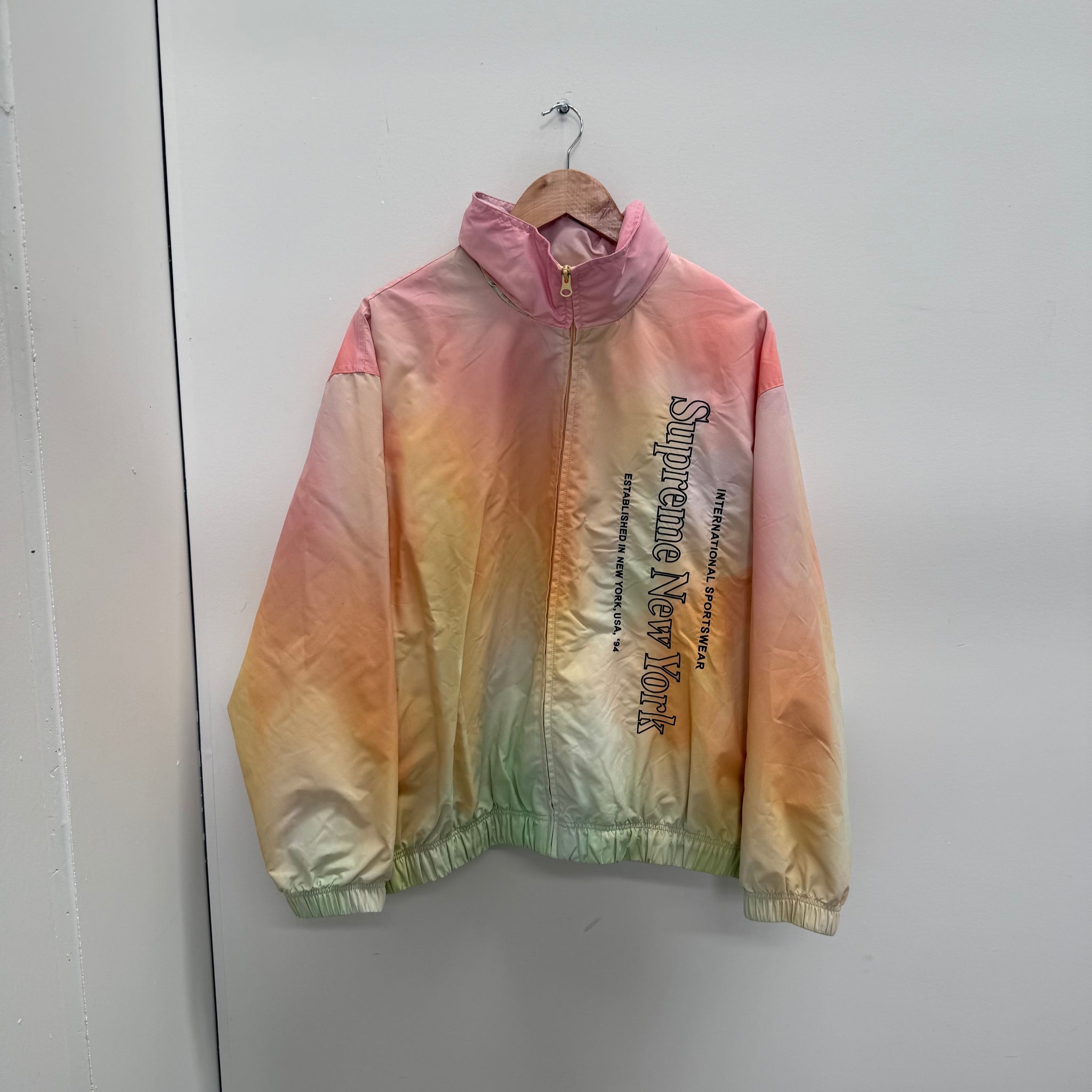 Supreme Gradient Side Logo Track Jacket (Size M)