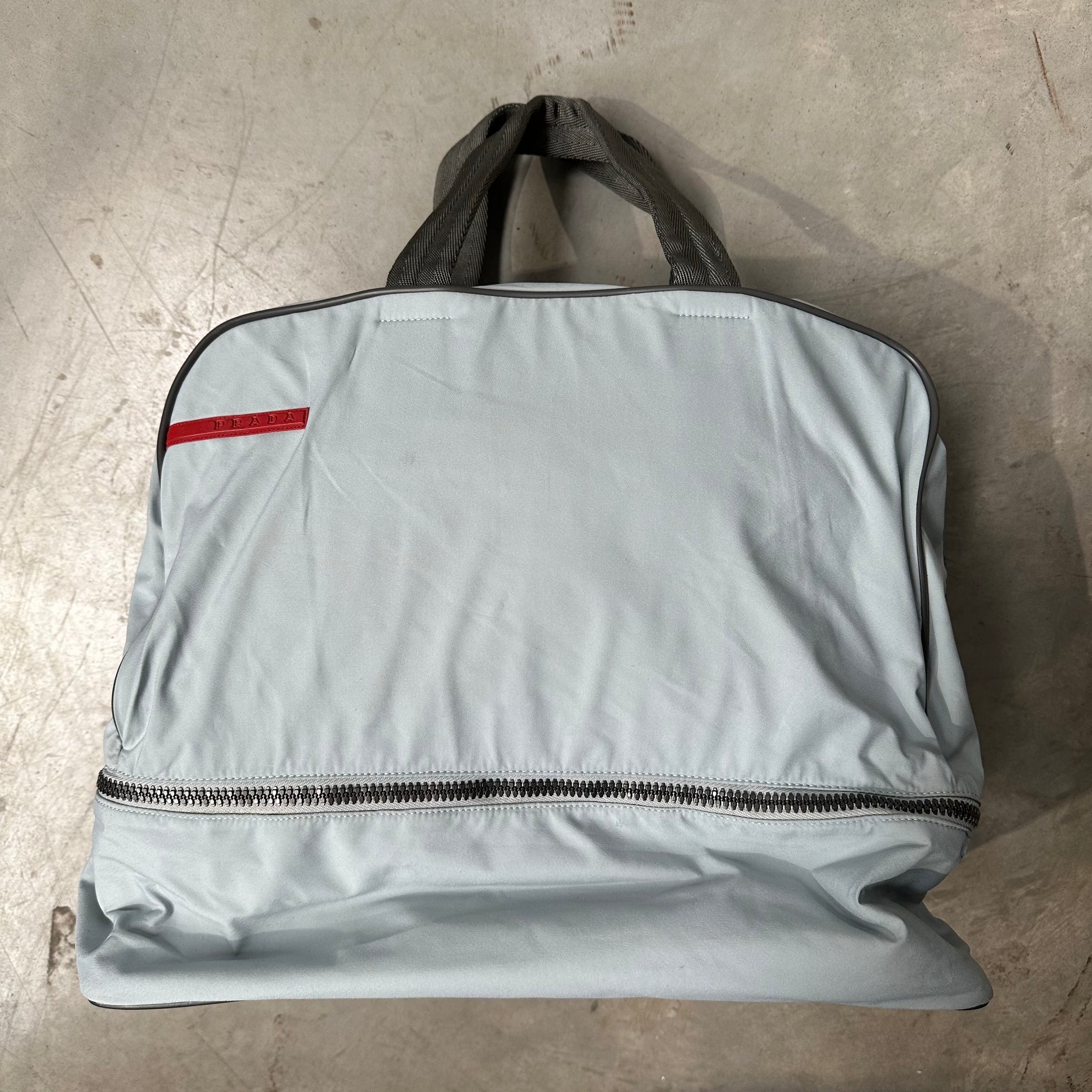 Prada Sports Bowling Double Zip Bag