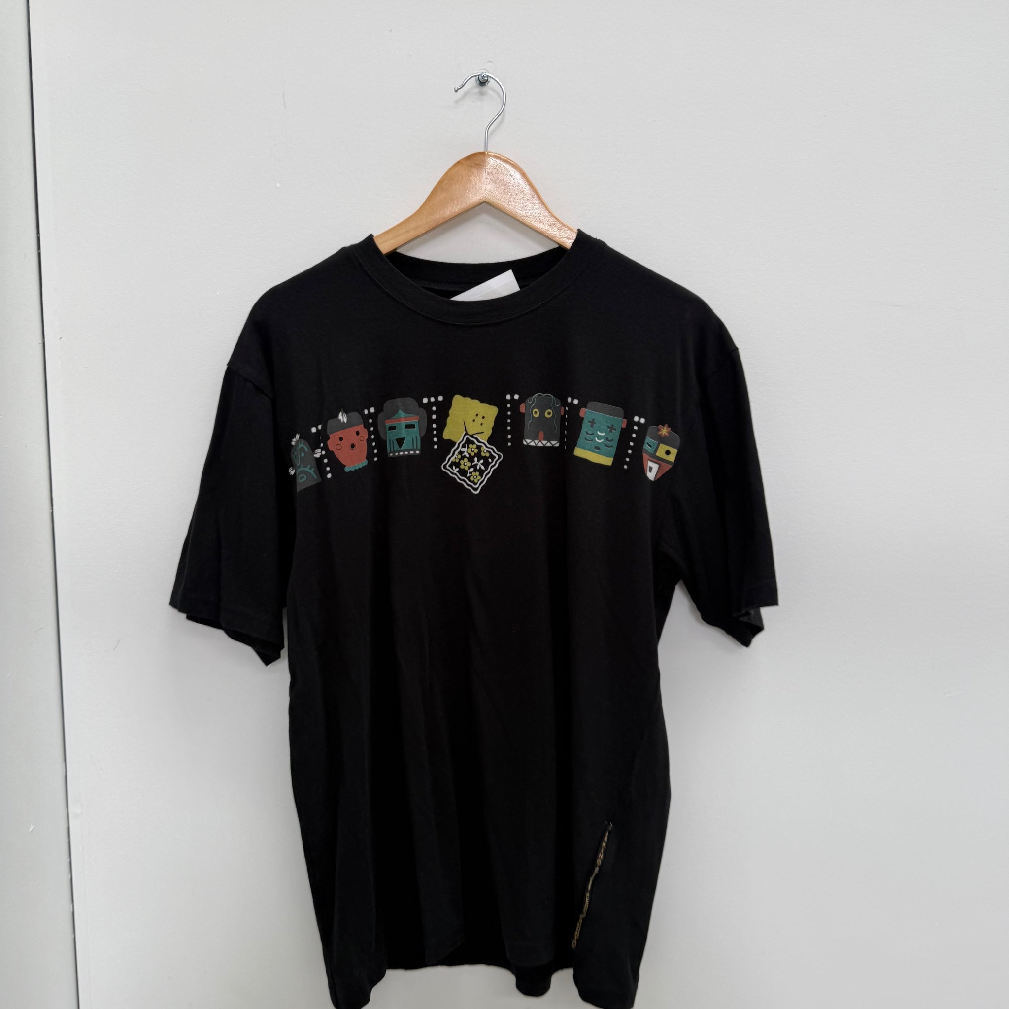 Kapital Faces T Shirt Black (Size M)