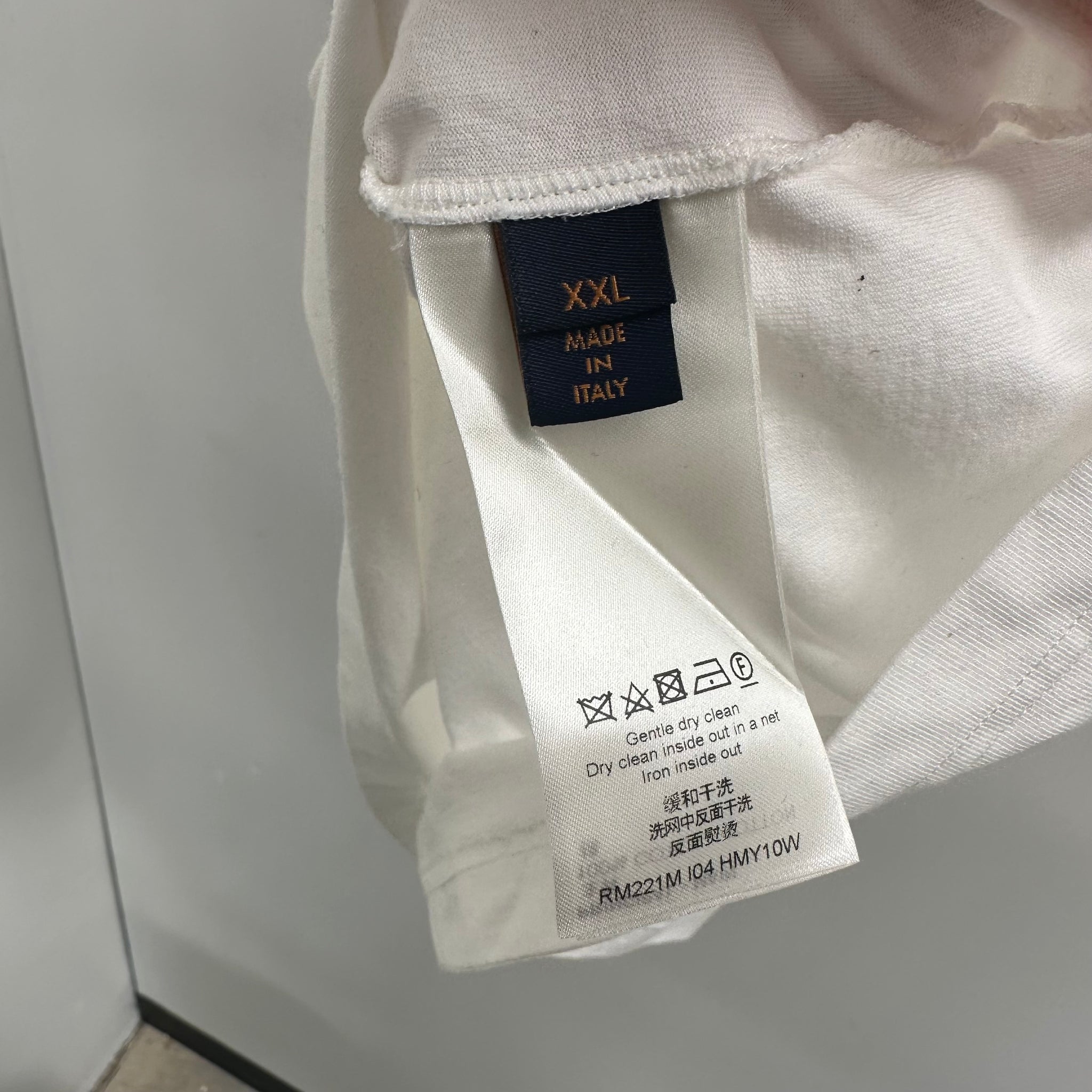 Louis Vuitton Flower Logo Tee White Size XXL