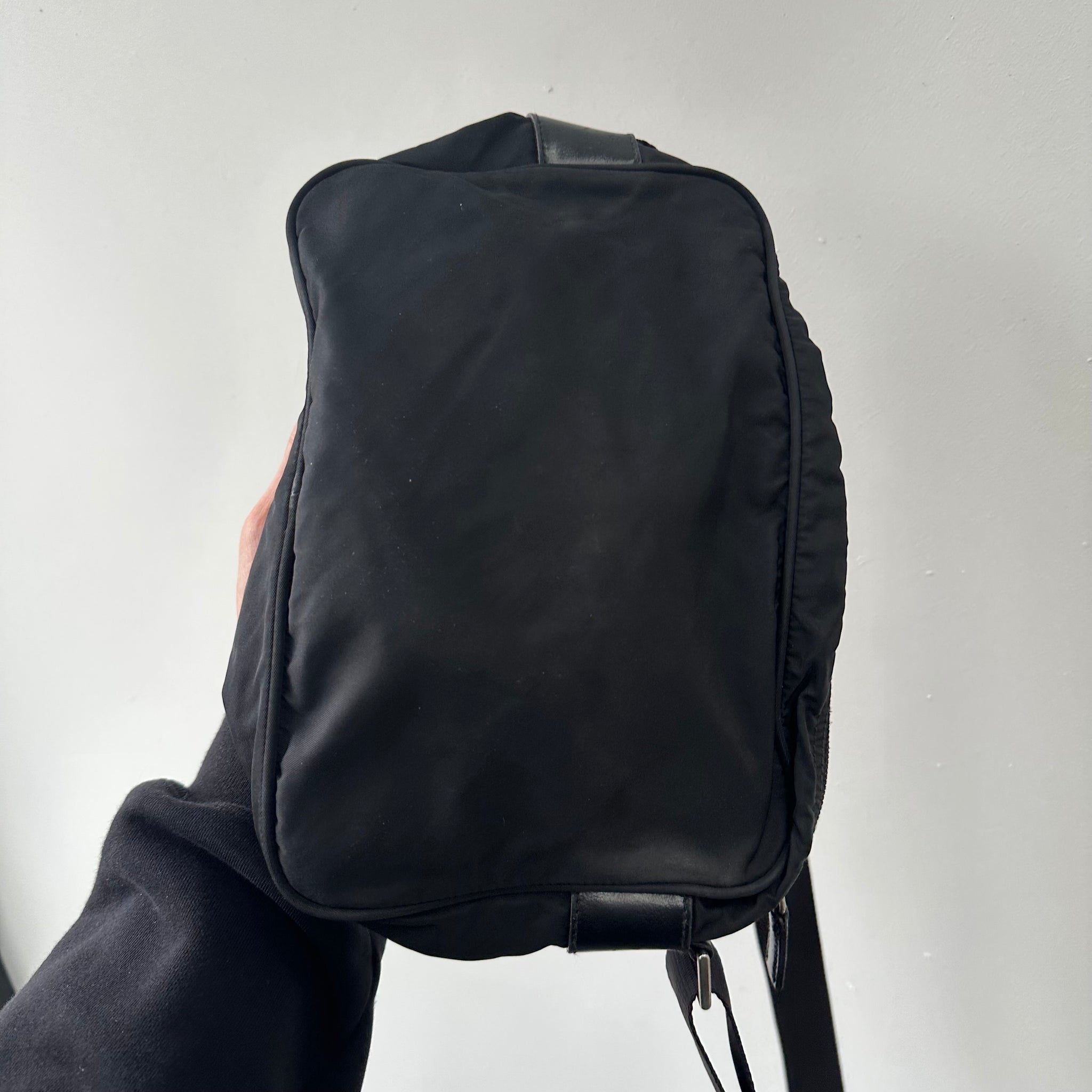 Prada Cross Body Messenger Bag Black