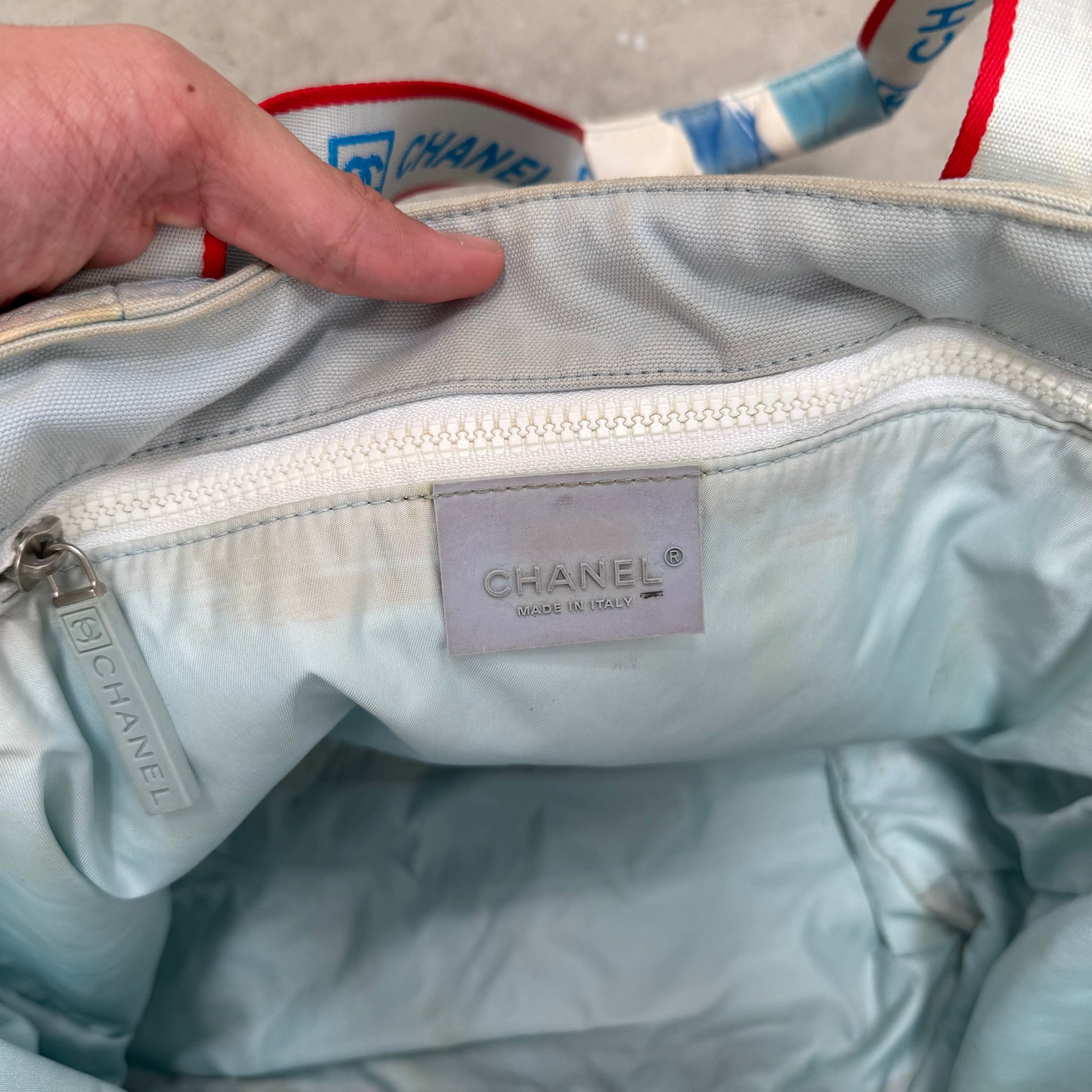 Chanel Sport Line Surf High Summer Camellia Tote Bag