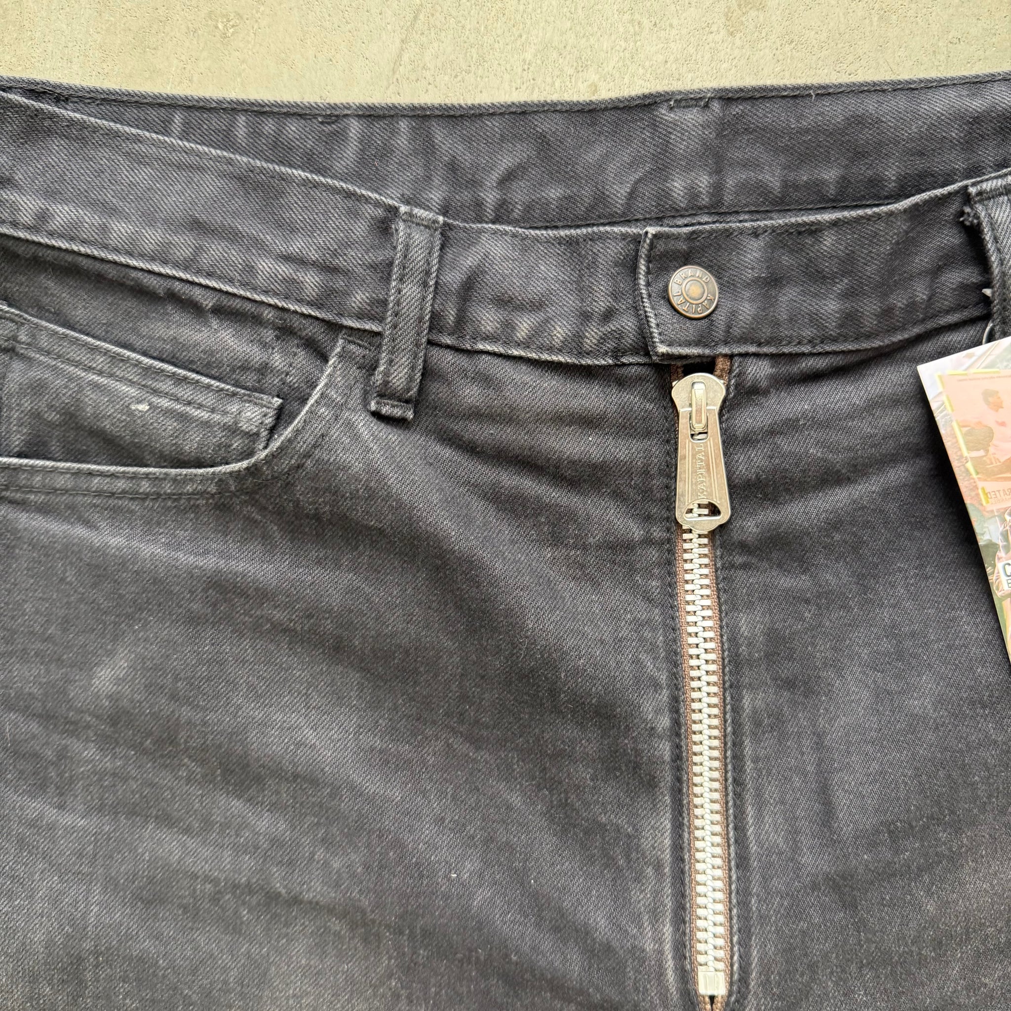 Kapital Bootcut Zip Denim