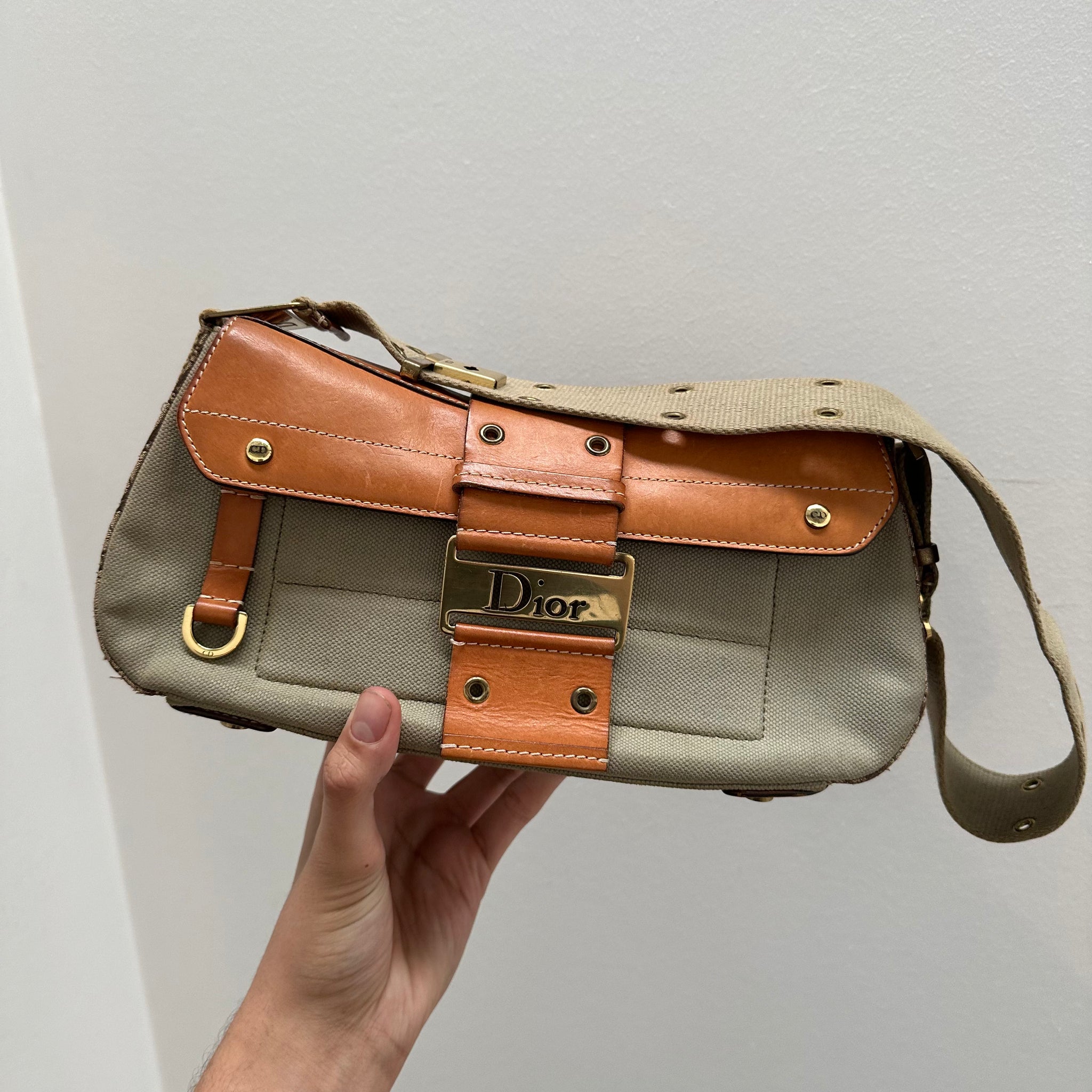 Christian Dior Green Street Chic Columbus Bag