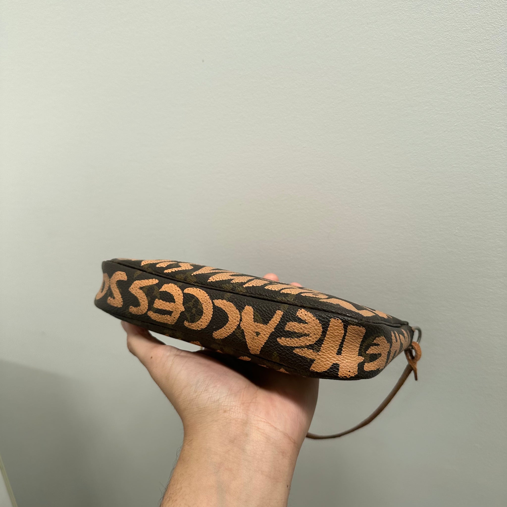 Louis Vuitton X Stephen Sprouse Graffiti Monogram Pochette Bag