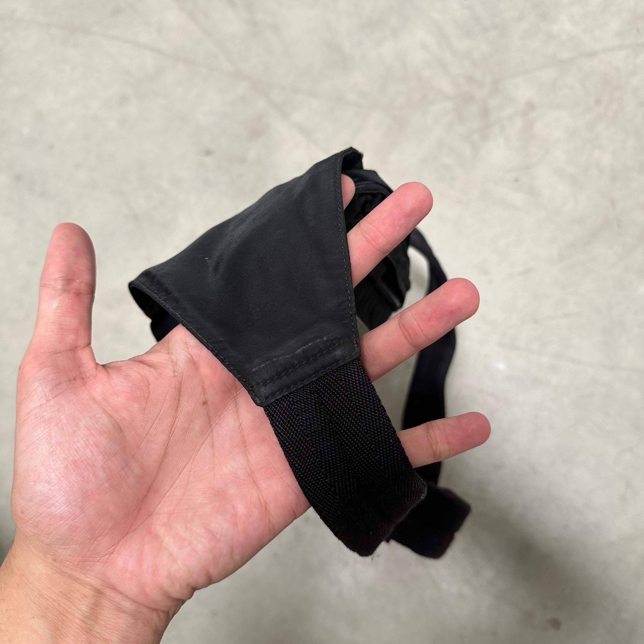 Prada Belt/Bum Bag Black Nylon