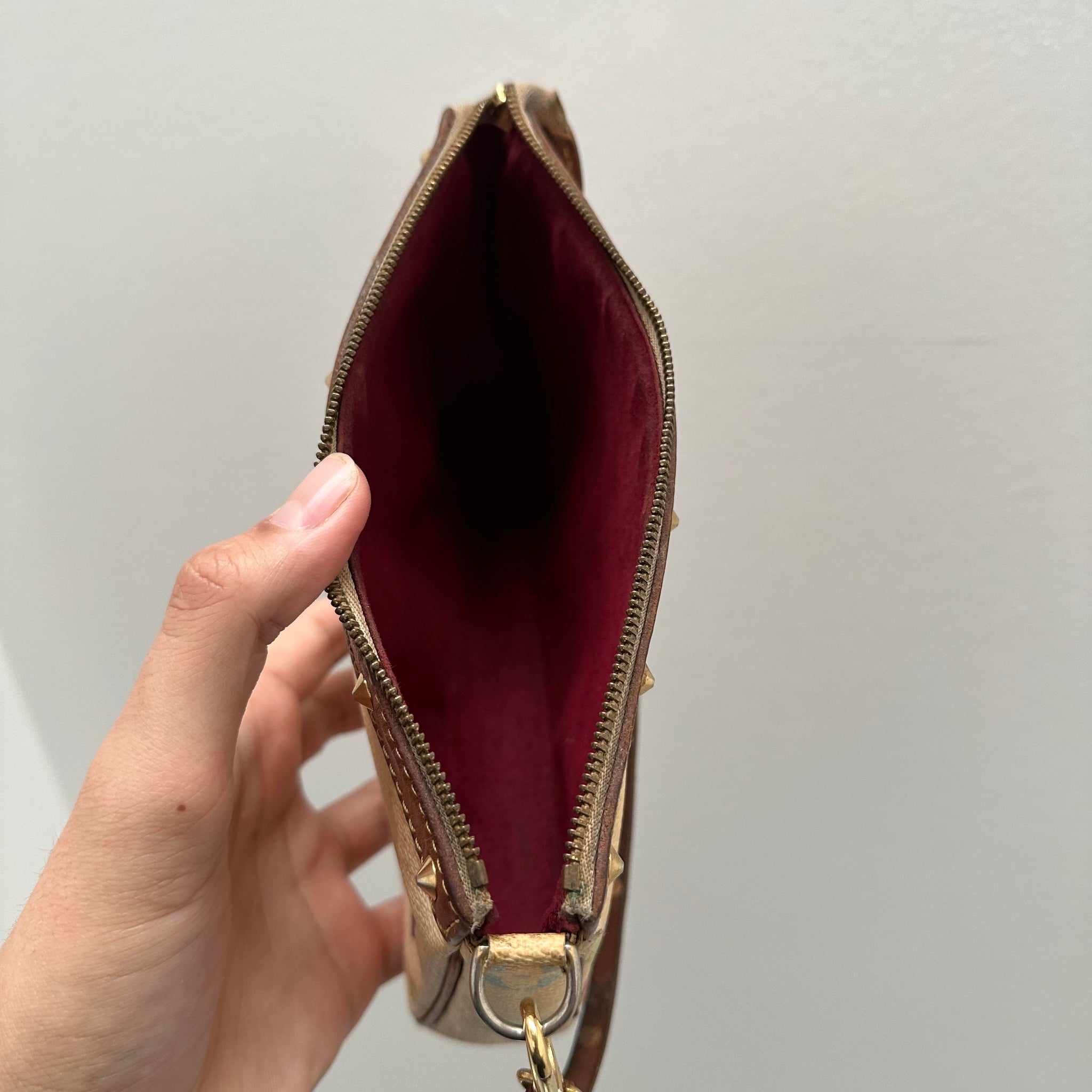 Louis Vuitton Murakami Multicolor Pochette Bag White