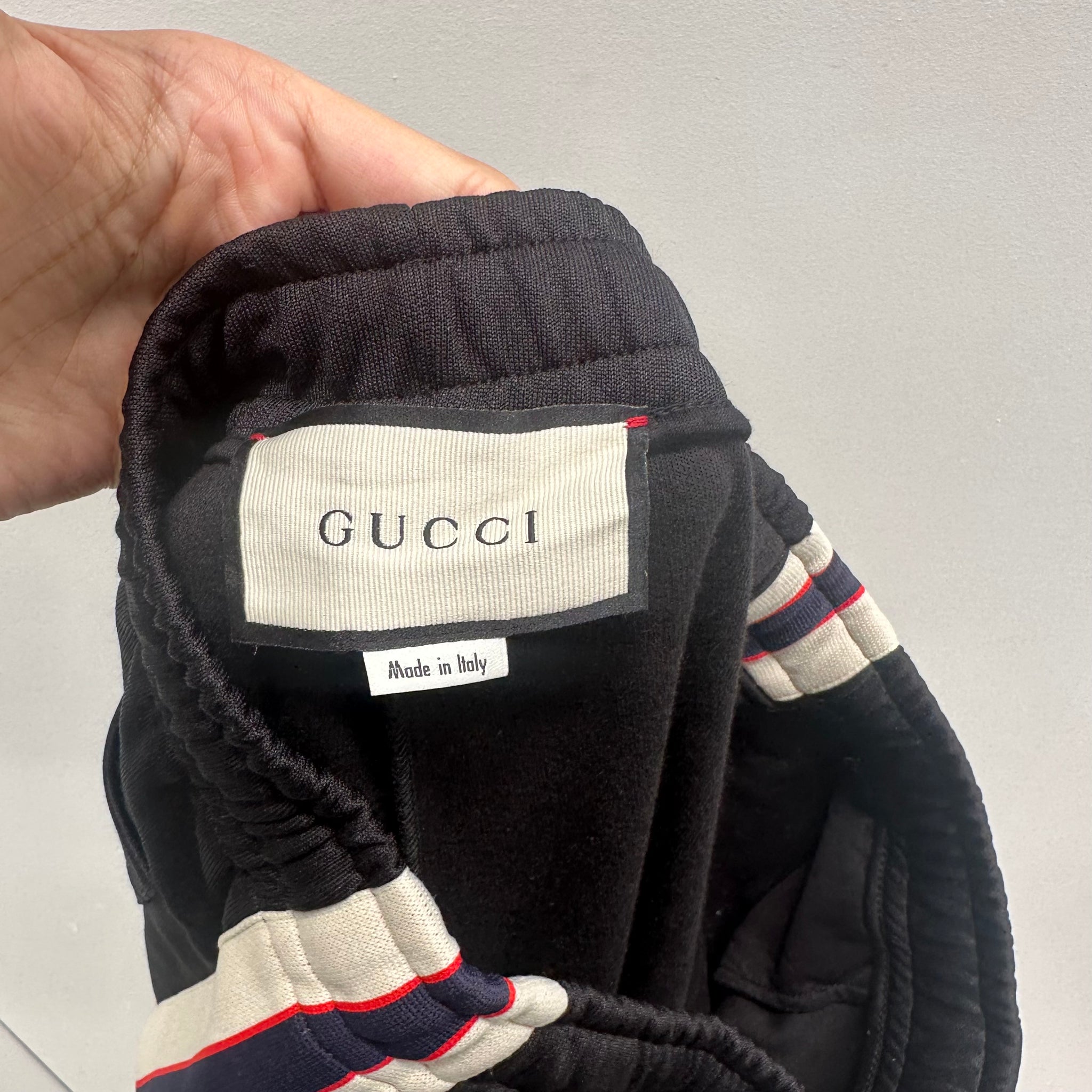 Gucci Taped Logo Track Pant Black