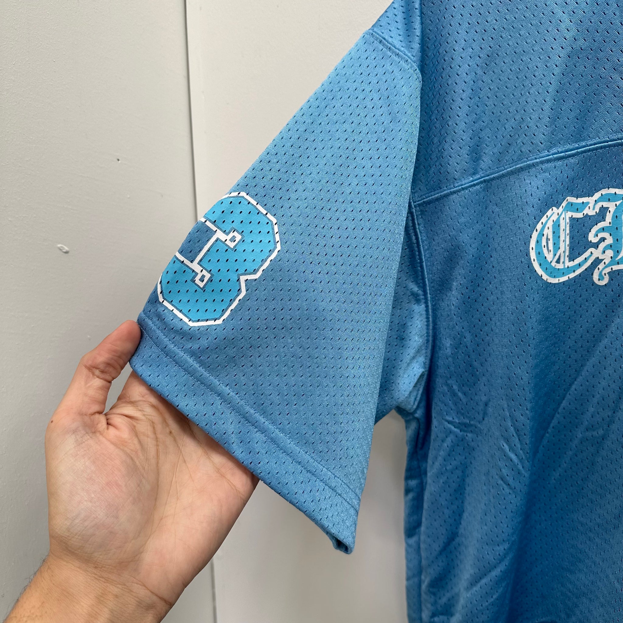 Chrome Hearts Stadium Mesh Blue Tshirt Jersey (Size M)