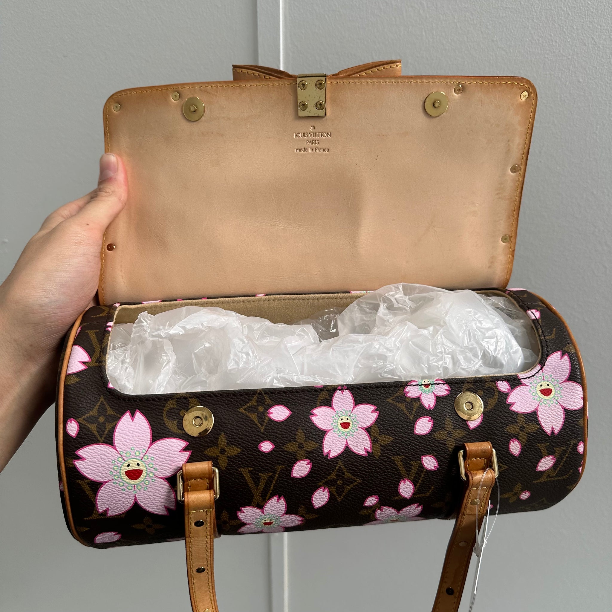 Louis Vuitton Takashi Murakami Cherry Blossom Papillon Bag