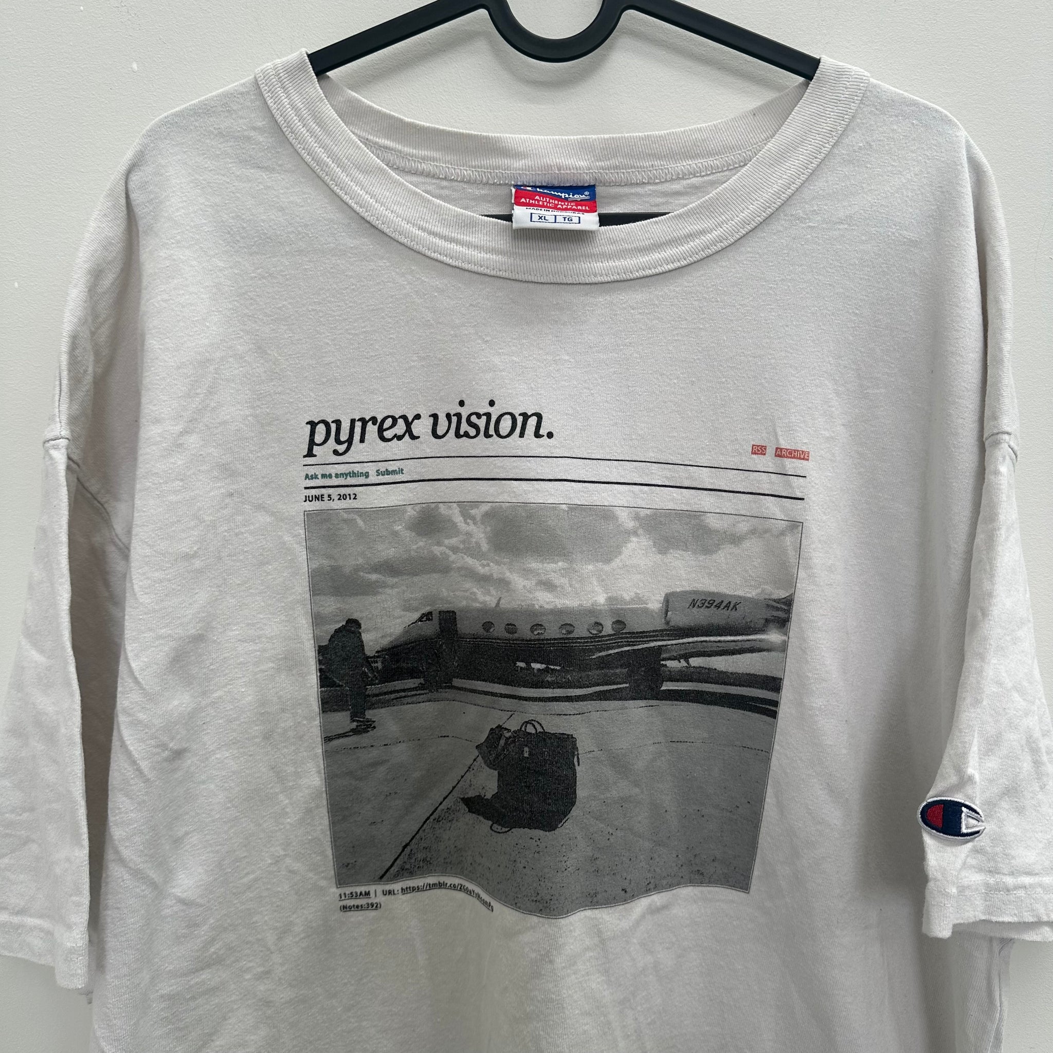 Denim Tears Virgil Abloh Pyrex Tshirt (Size XL)