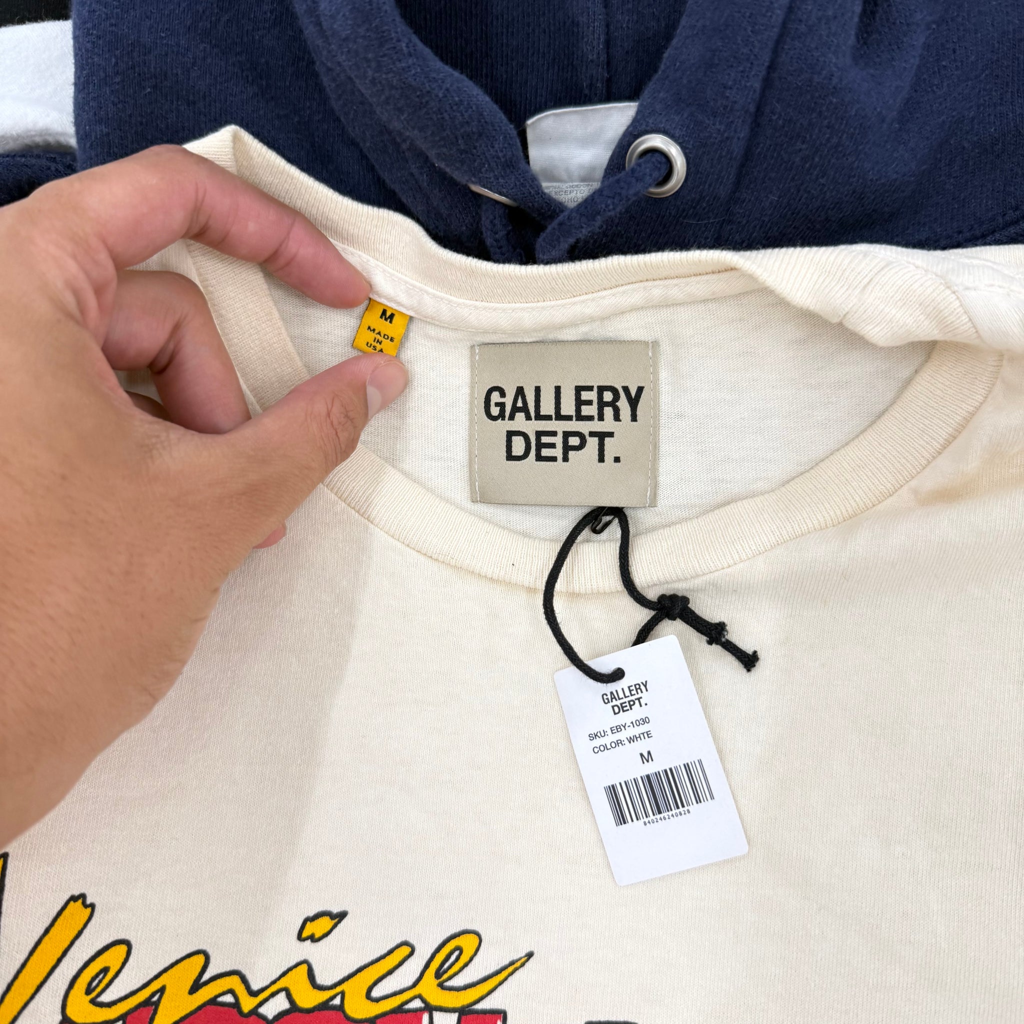 Gallery Dept Car Show Cream Tee SS22 Size M