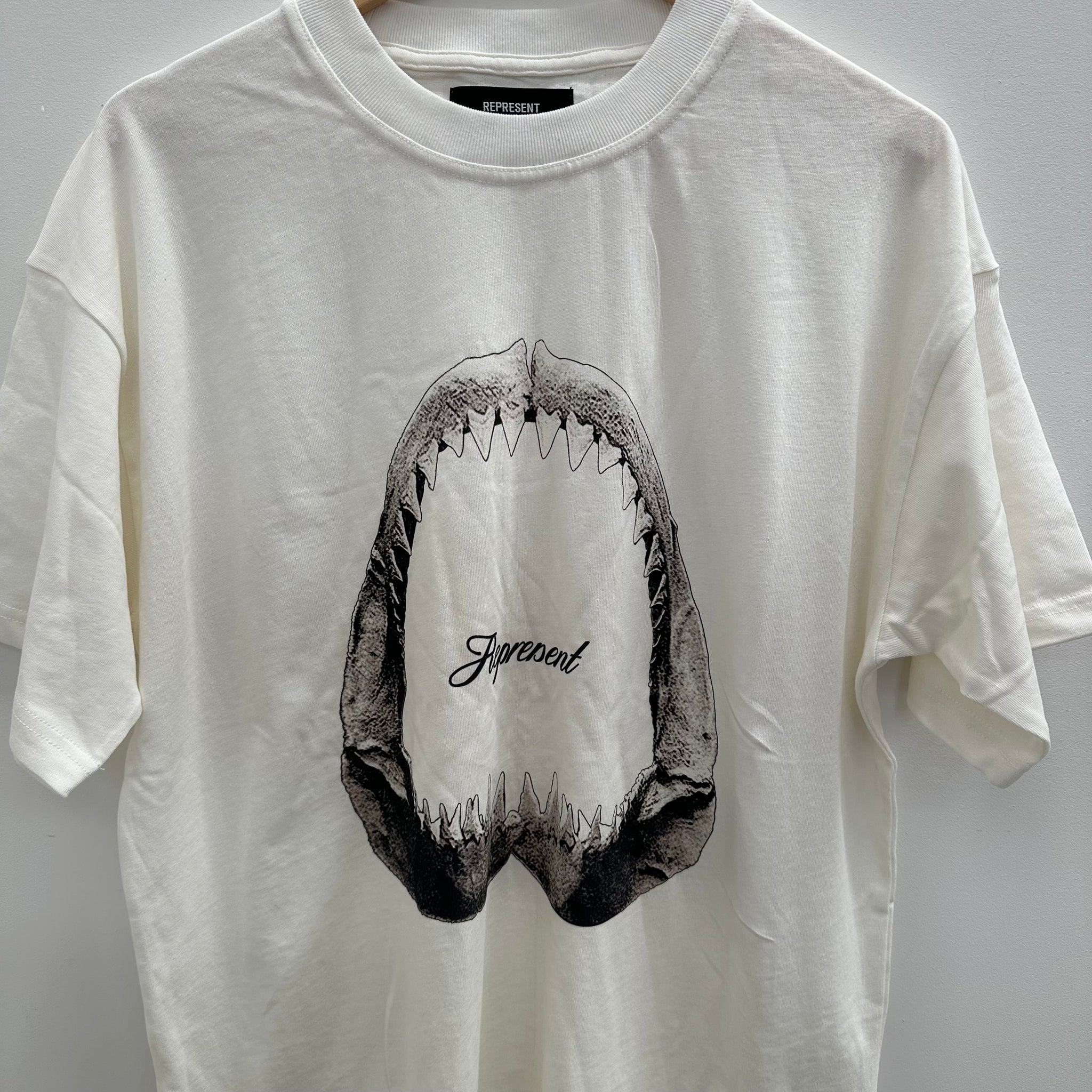 Represent Shark Jaw Tee White (Size L)