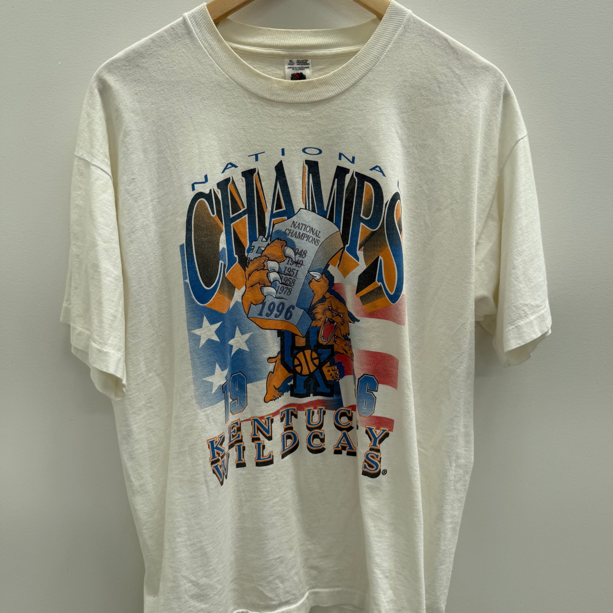 Vintage Kentucky Wild Cats T-shirt (Size XL)
