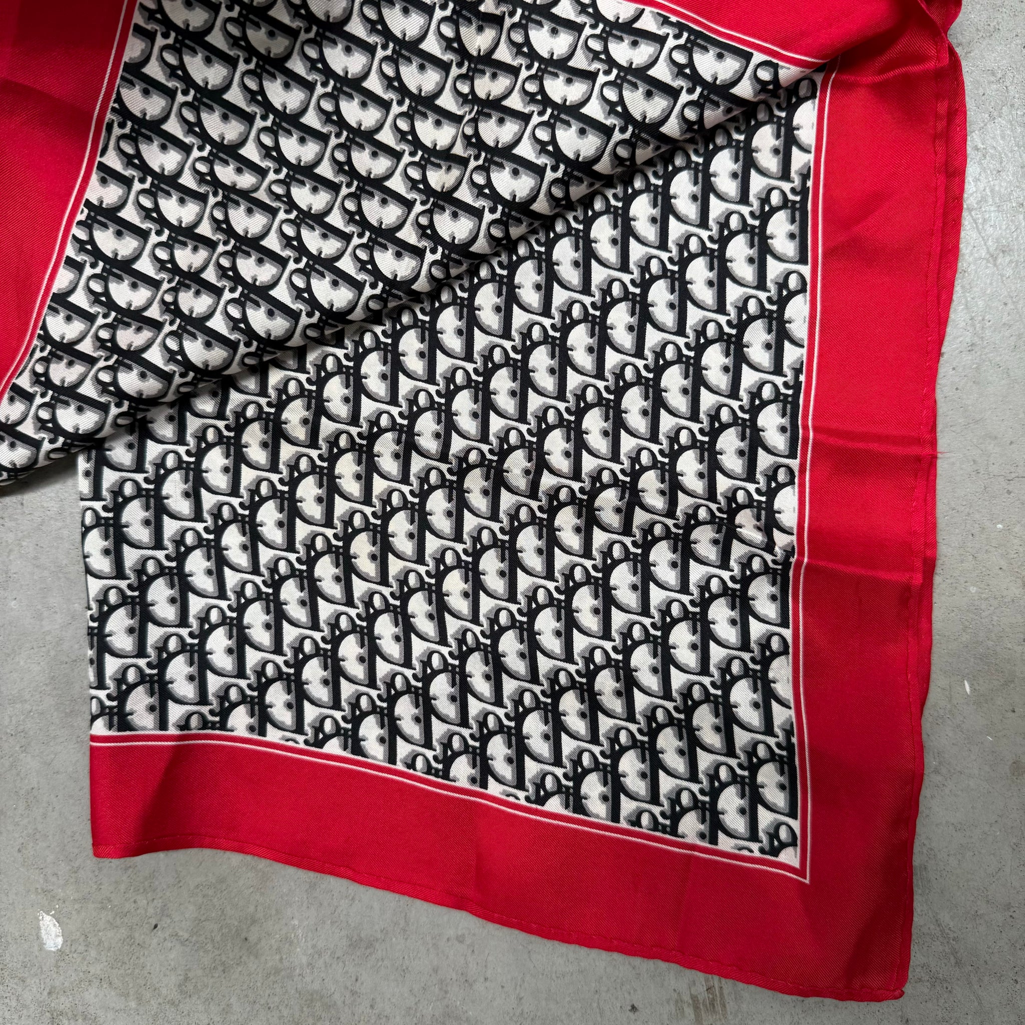 Christian Dior Scarf Black/Red