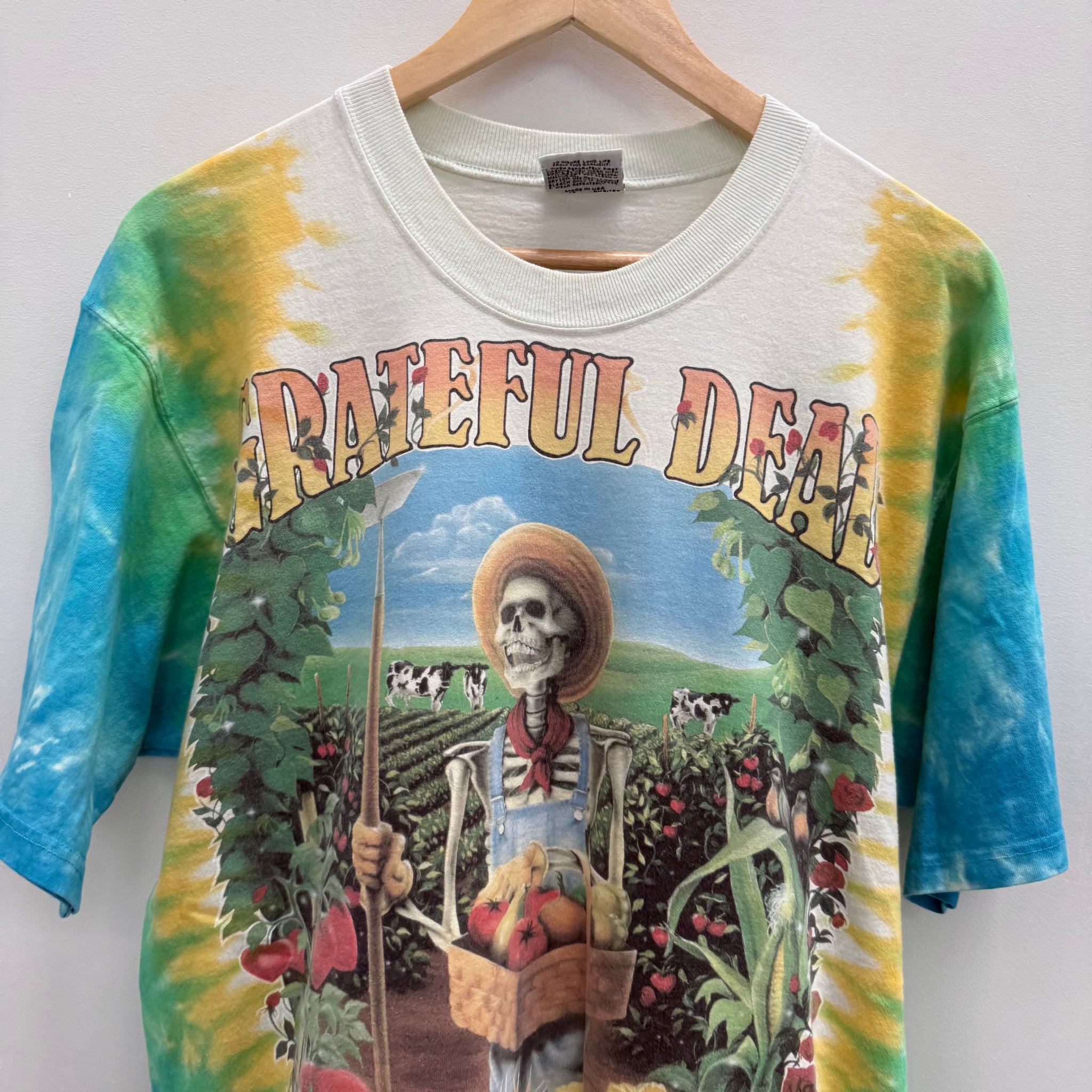 Vintage 90's Grateful Dead Tie Dye Tee (Size XL)
