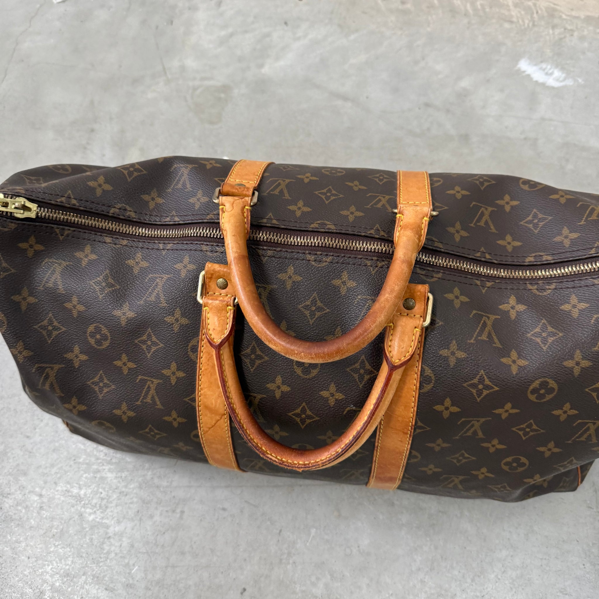 Louis Vuitton Monogram Keepall 50 Duffle Bag