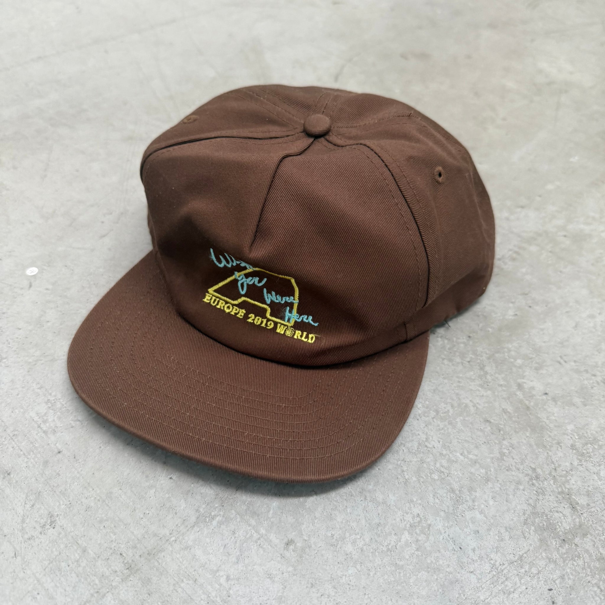 Travis Scott Wish You Were Here Hat Brown
