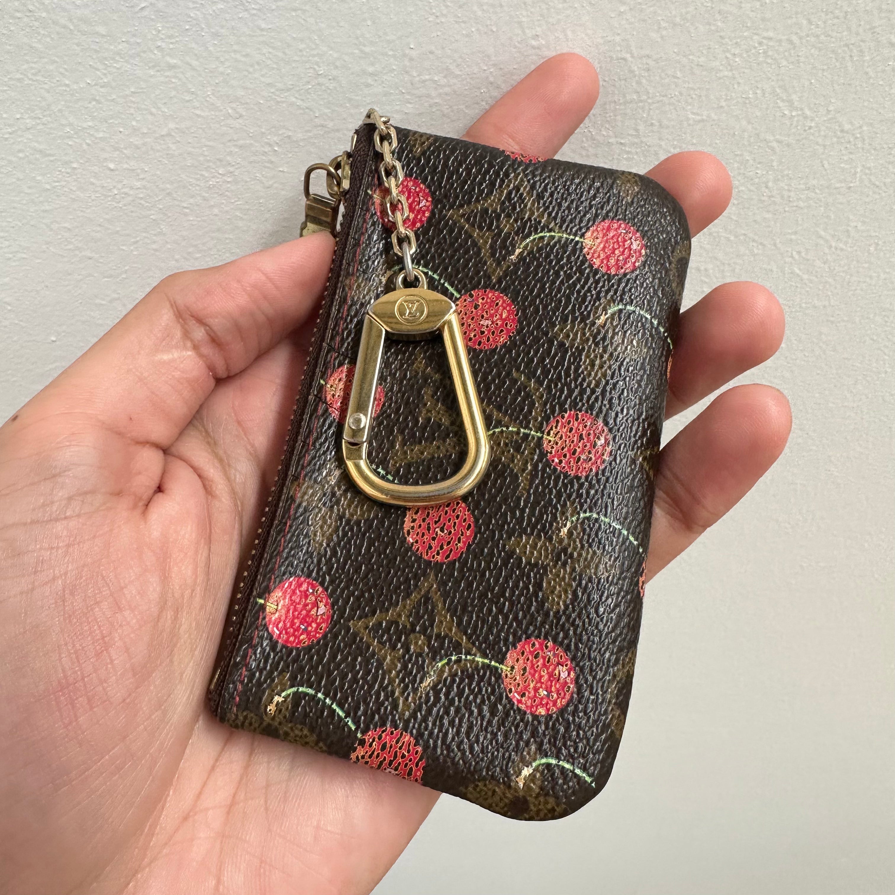 Louis vuitton cherry key pouch sale