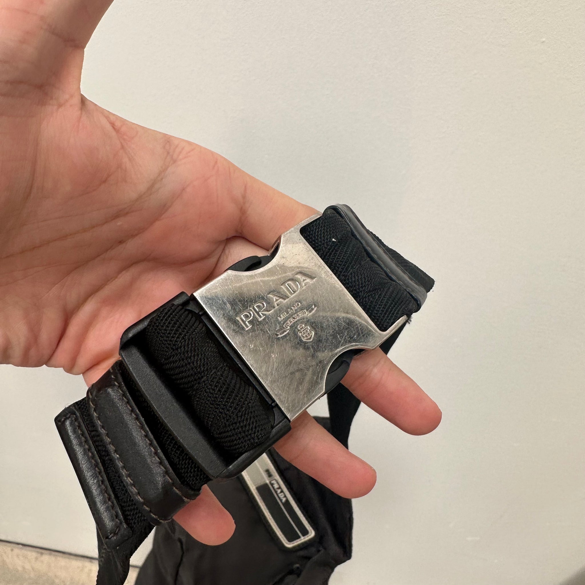 Prada SS18 018 Nylon Belt / Bum Bag
