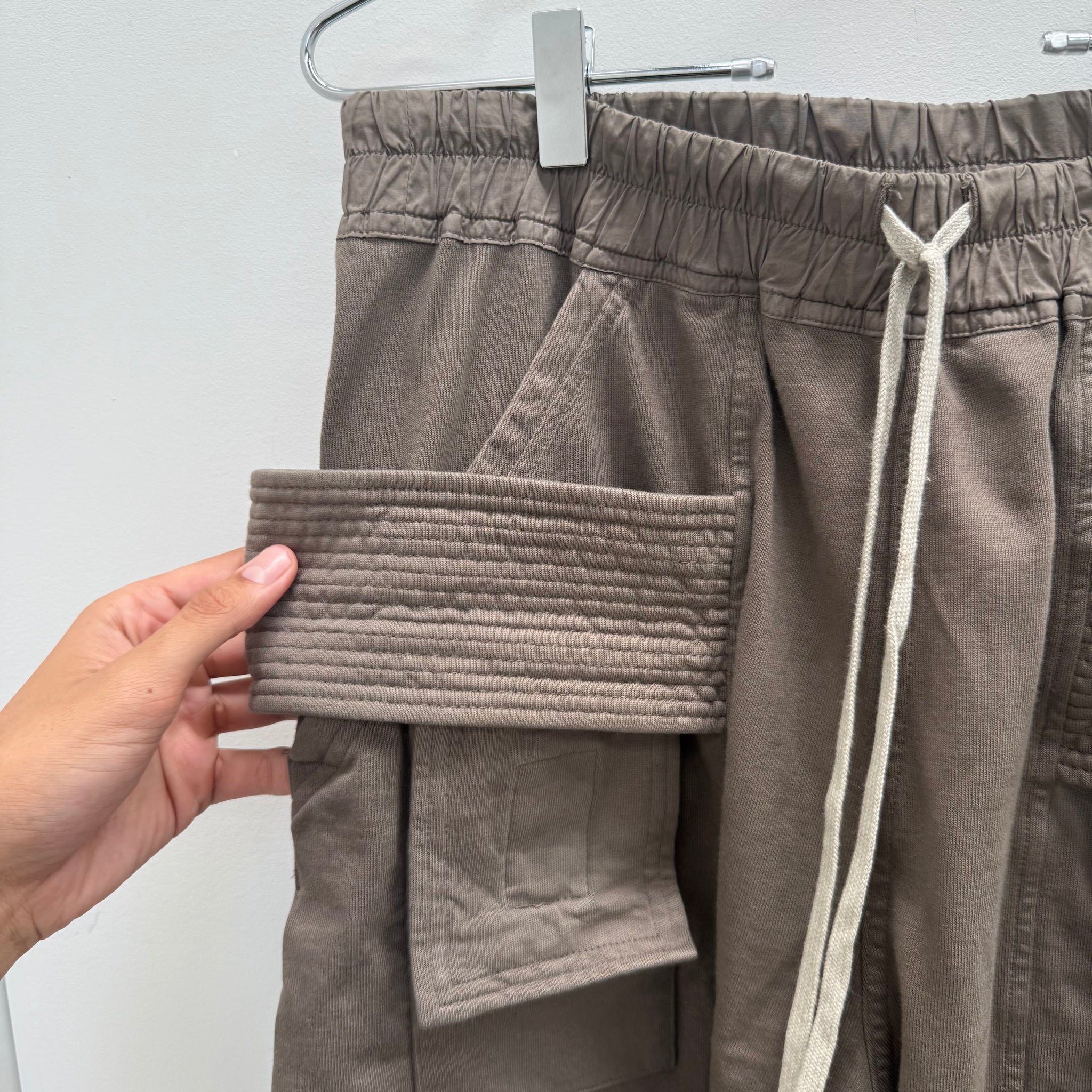 Rick Owens DRKSHDW Cargo Sweatpants Brown (Size S)