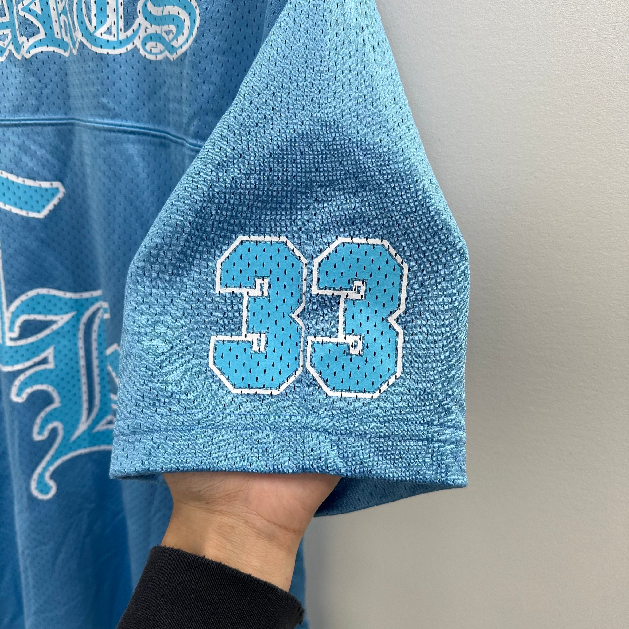 Chrome Hearts Stadium Mesh Blue Tshirt Jersey (Size M)