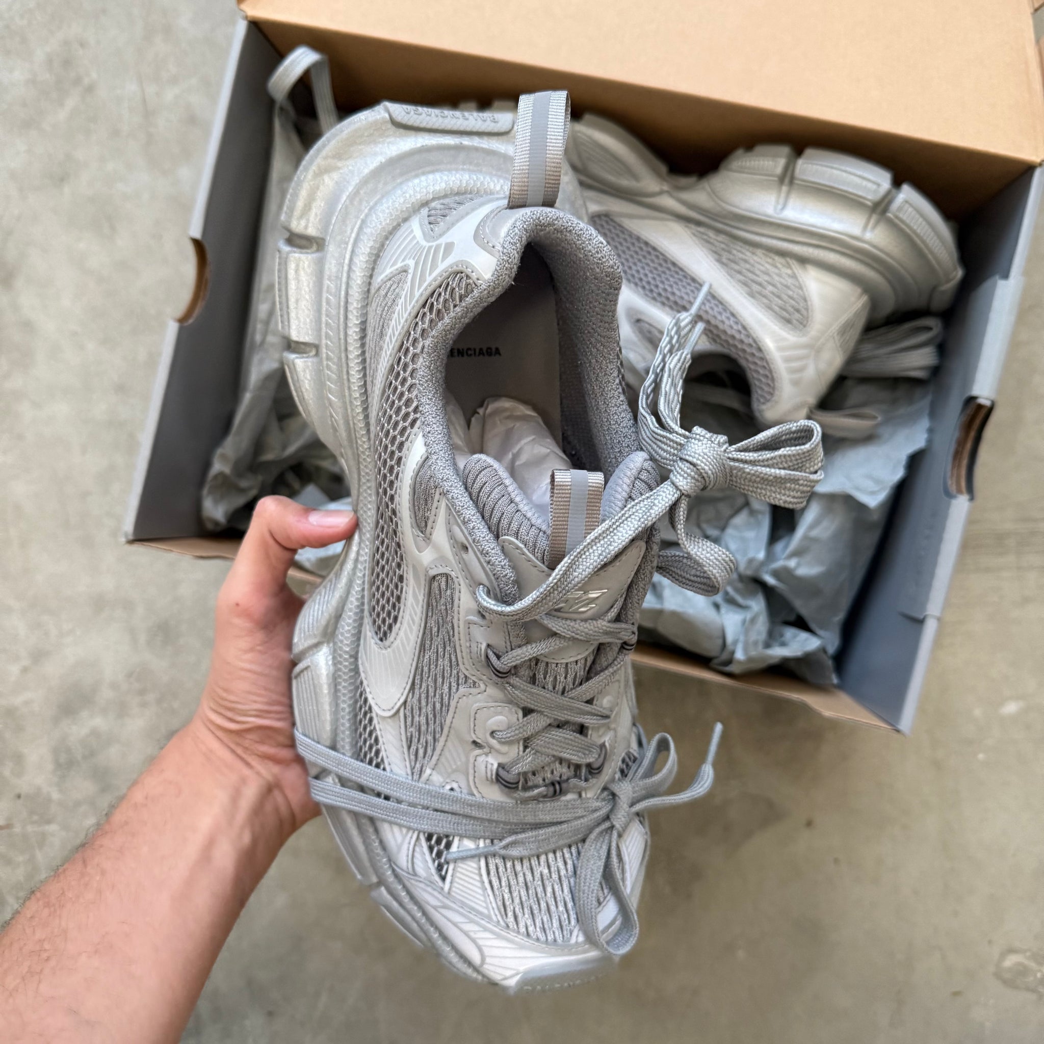 Balenciaga 3XL Sneaker Grey Reflective (Size US11/44)