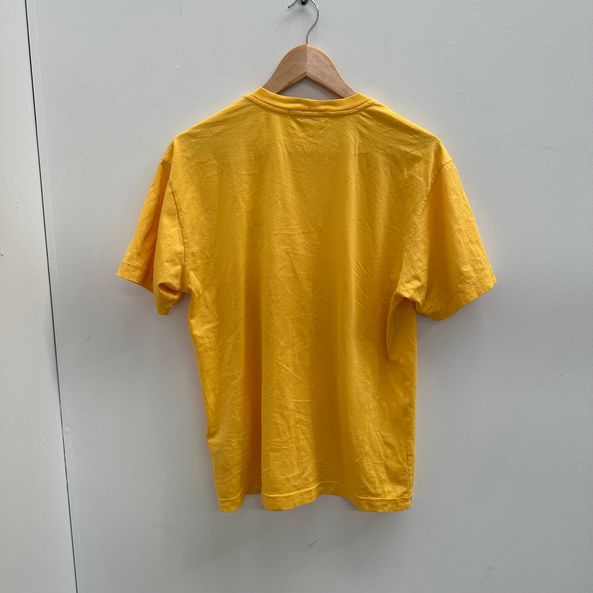 Stone Island Compass Tee Yellow (Size M)