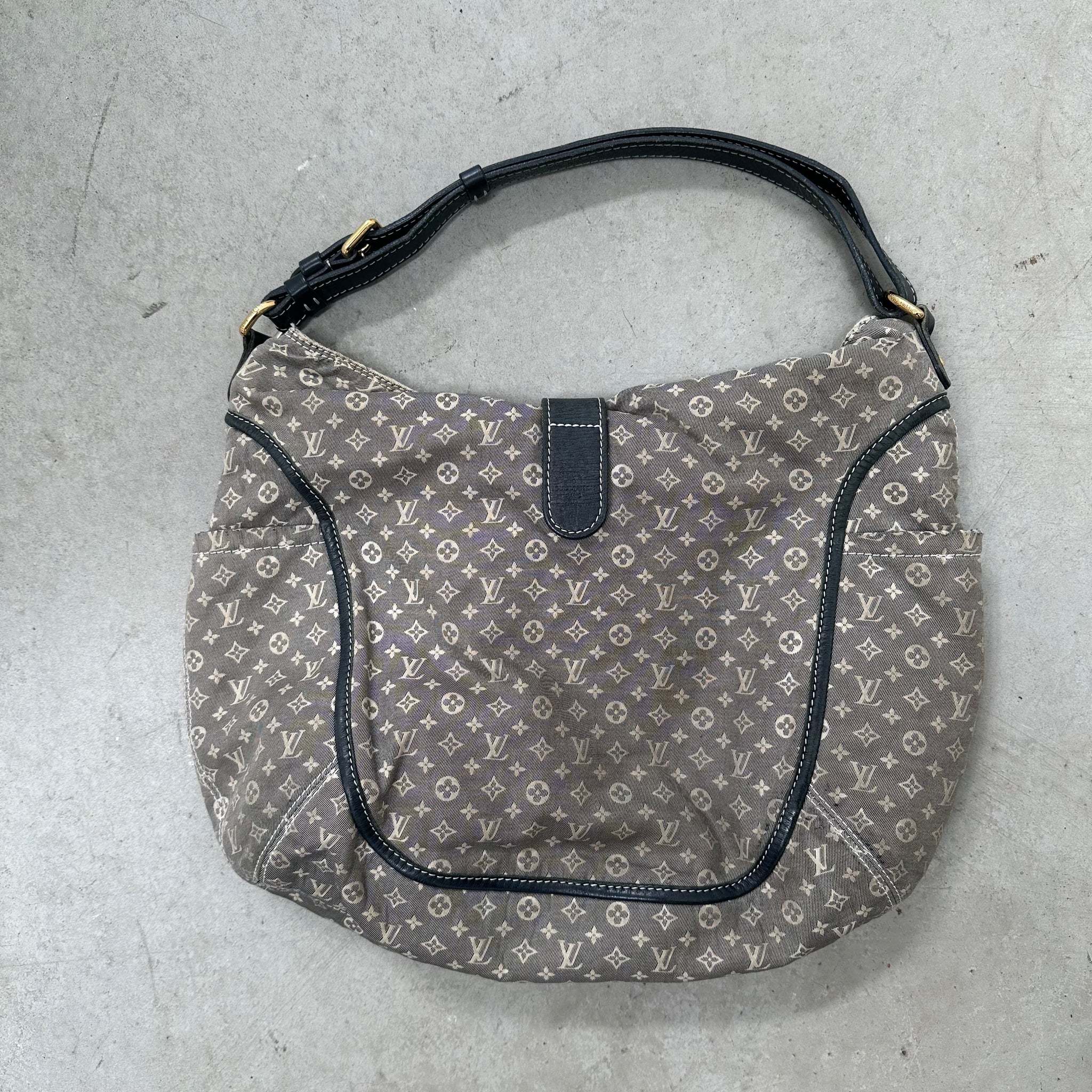 Louis Vuitton Denim Romance Idylle Shoulder Bag Navy